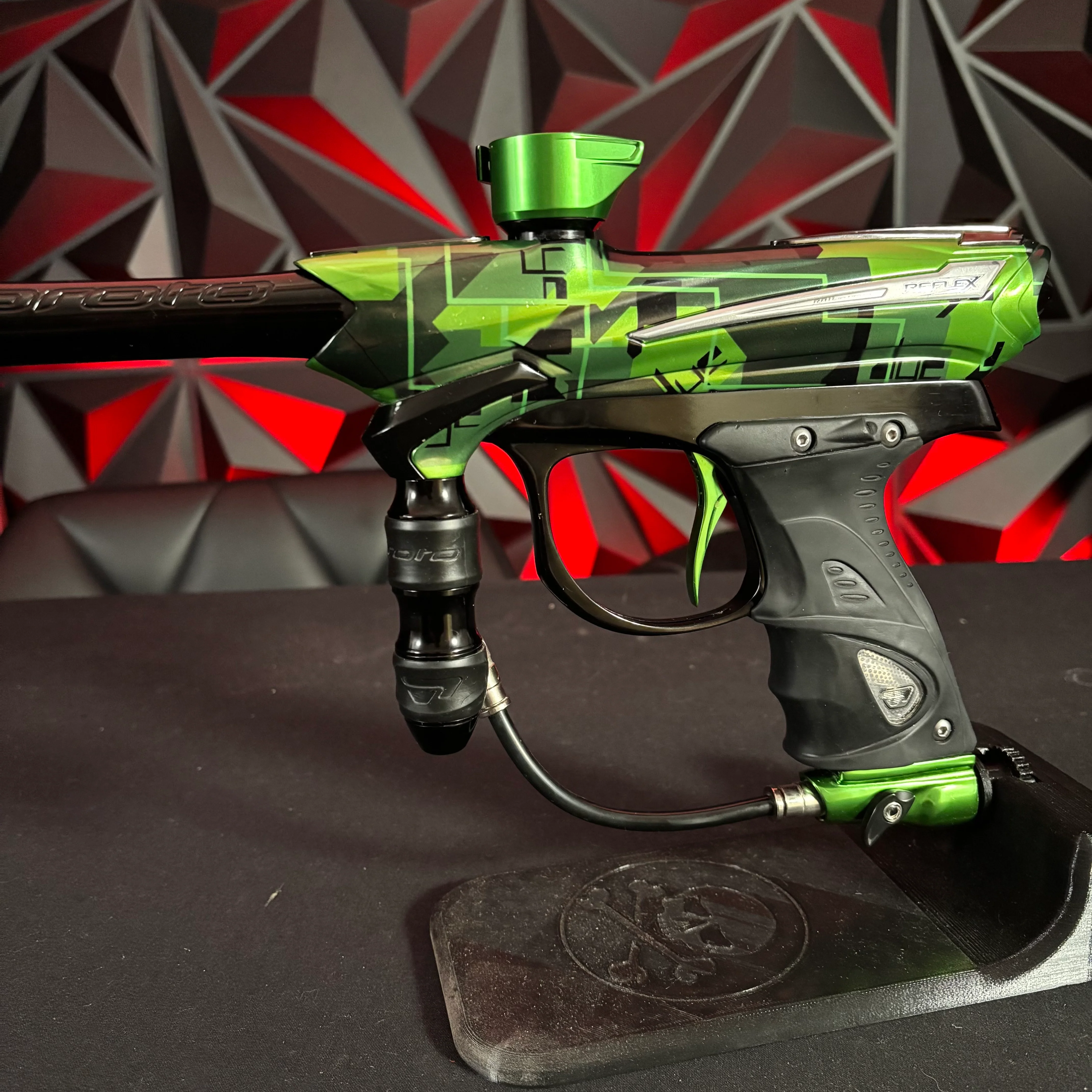 Used Dye Proto Reflex Paintball Marker- Hex Green - Image 4