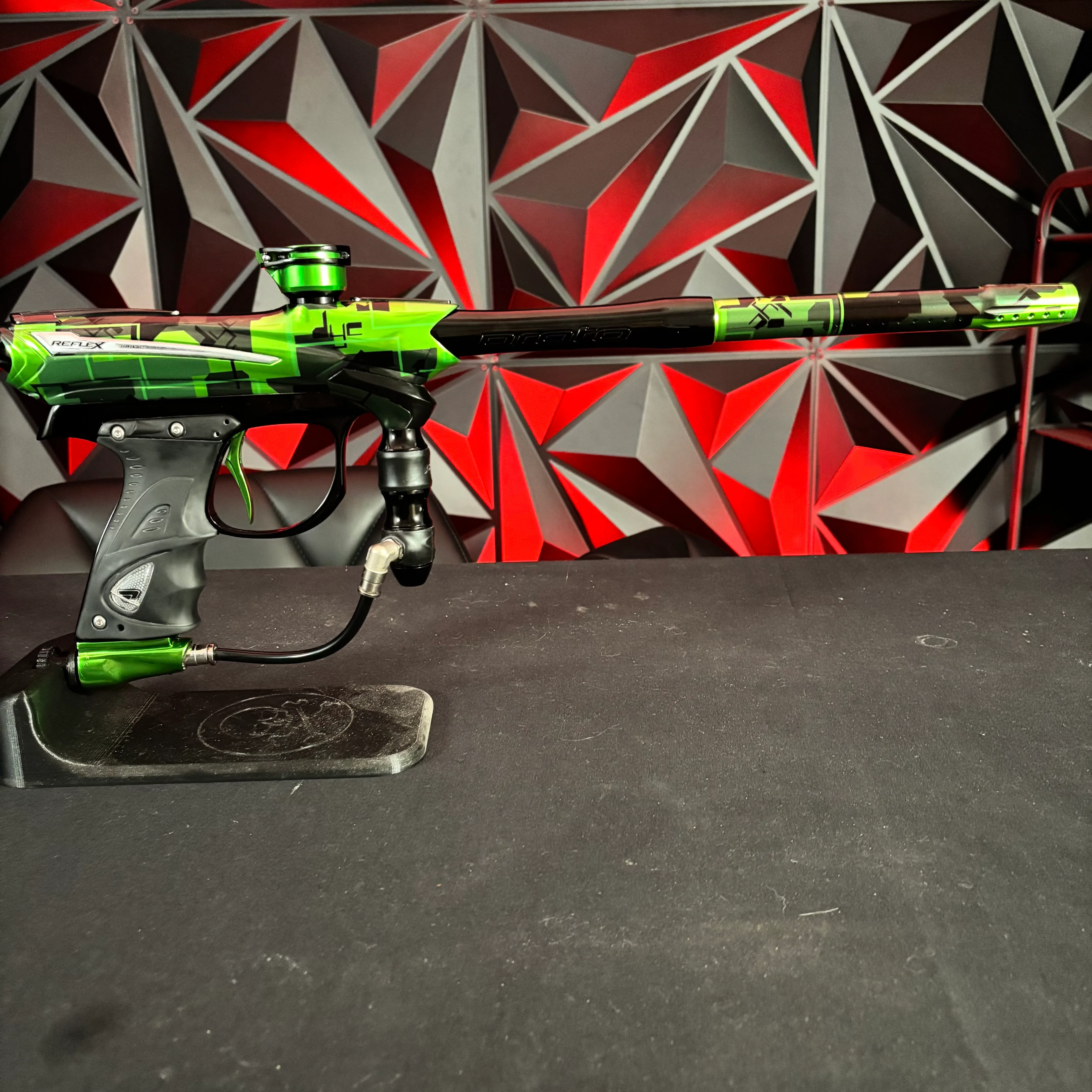 Used Dye Proto Reflex Paintball Marker- Hex Green - Image 5
