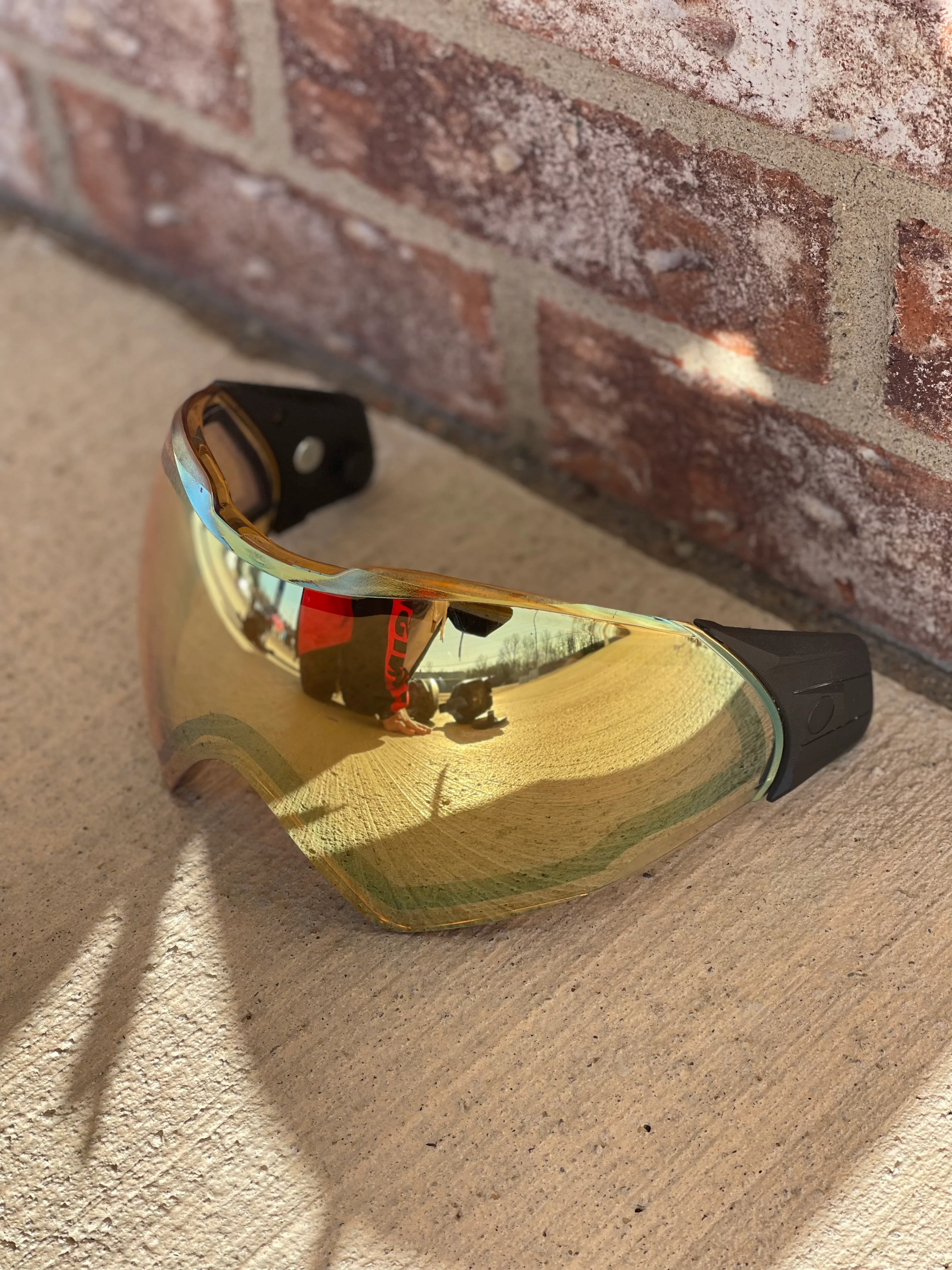 Used Push Unite Paintball Lens - Gold - Image 3