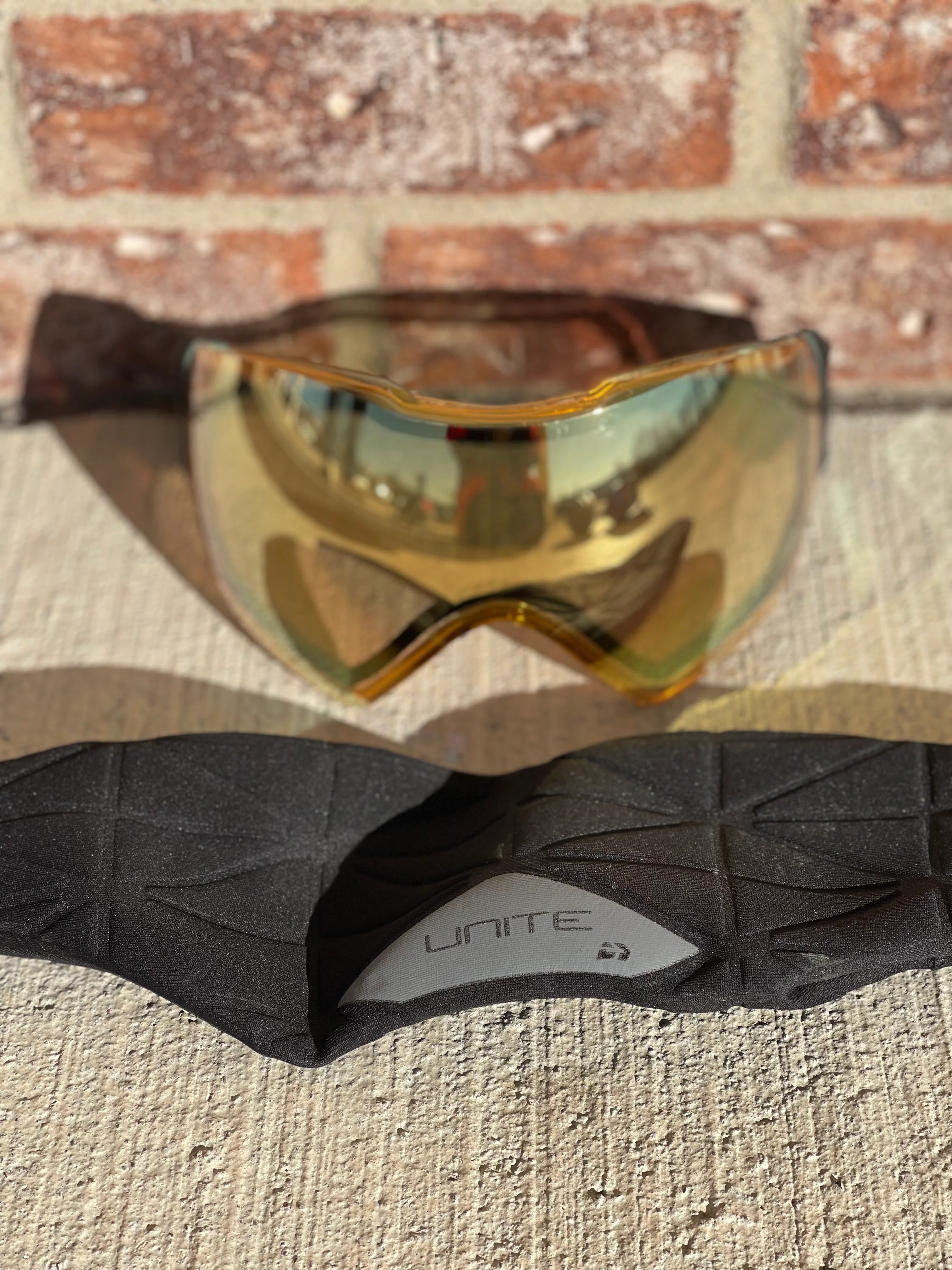 Used Push Unite Paintball Lens - Gold - Image 5