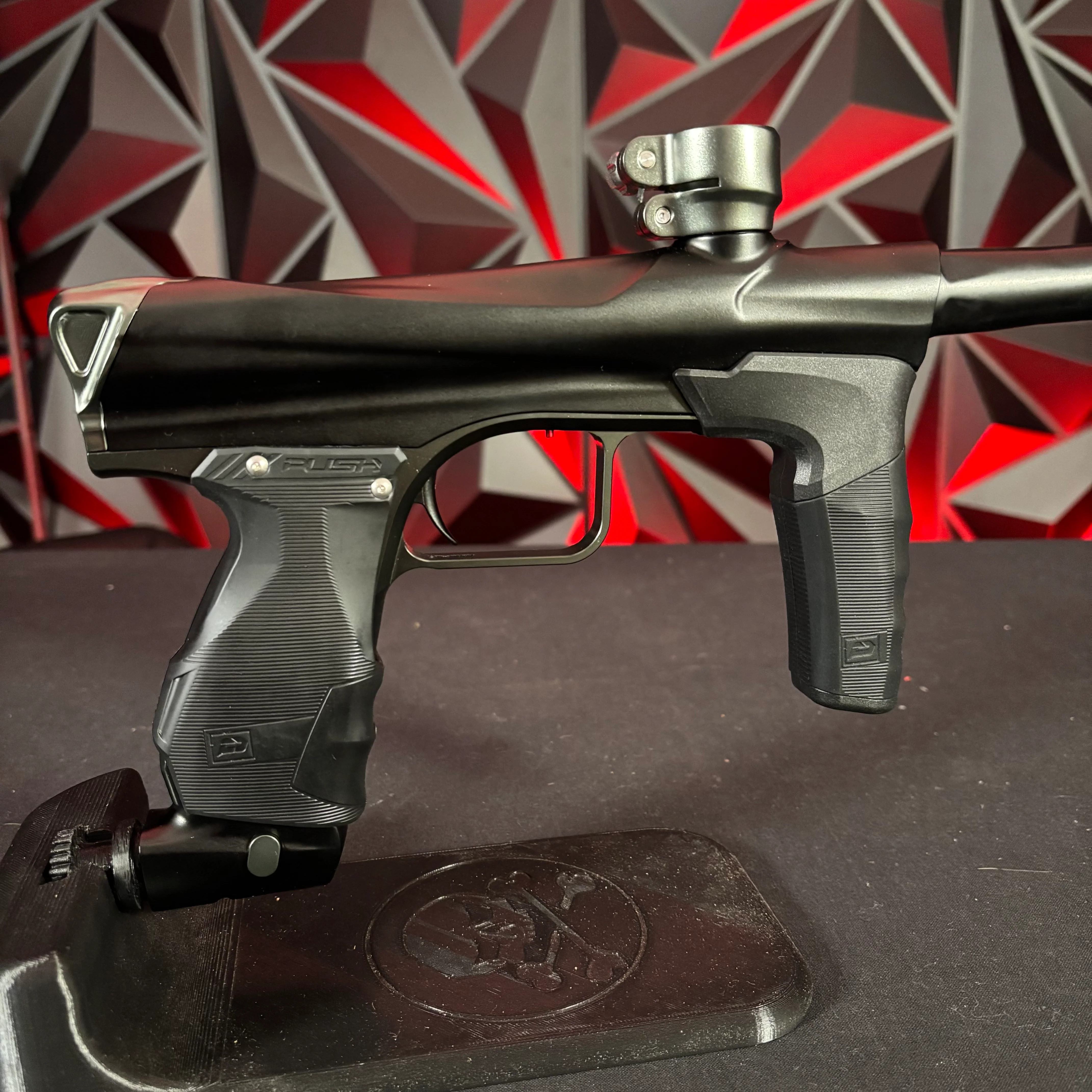 Used Push Propel Paintball Marker - Black/Pewter - Image 2