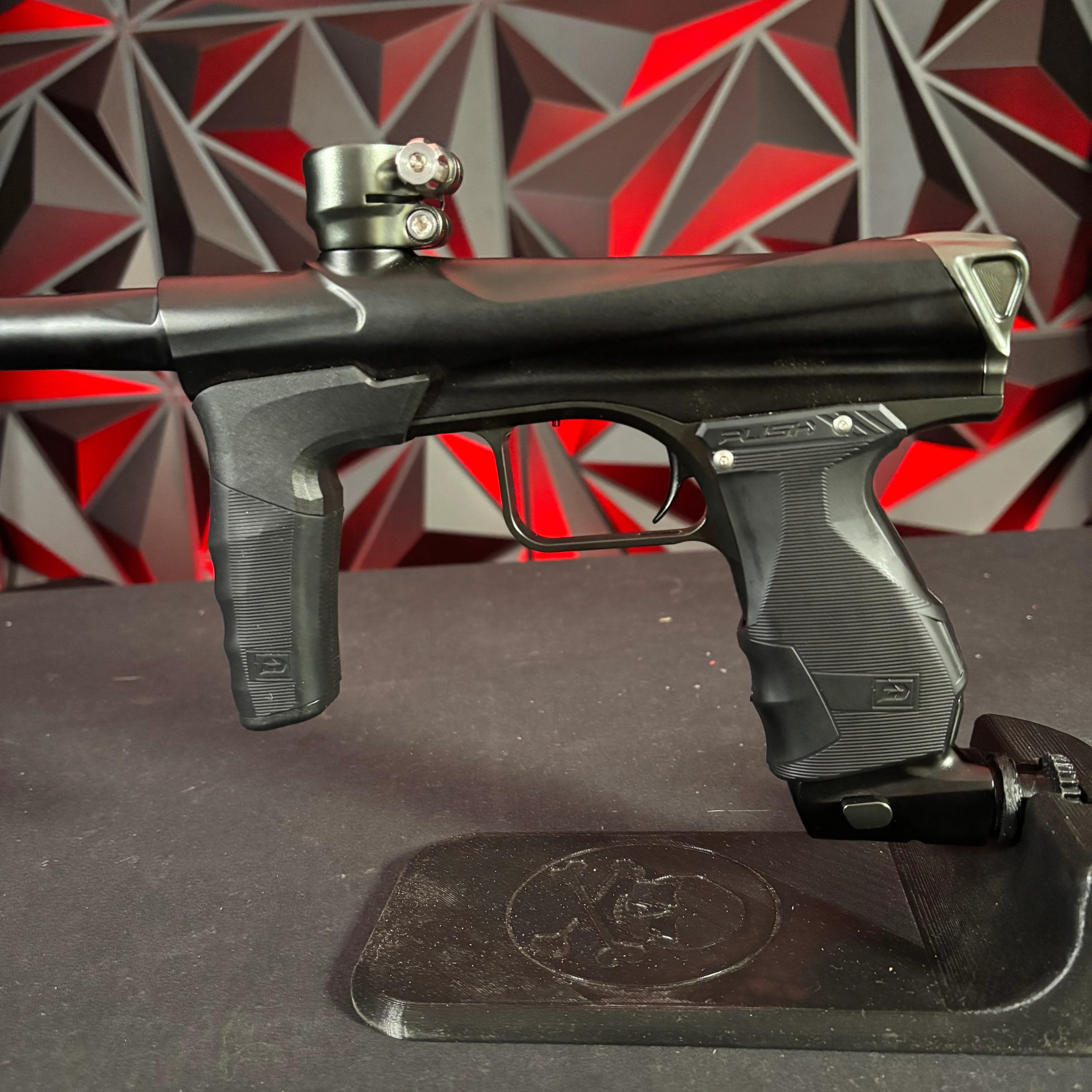 Used Push Propel Paintball Marker - Black/Pewter - Image 4