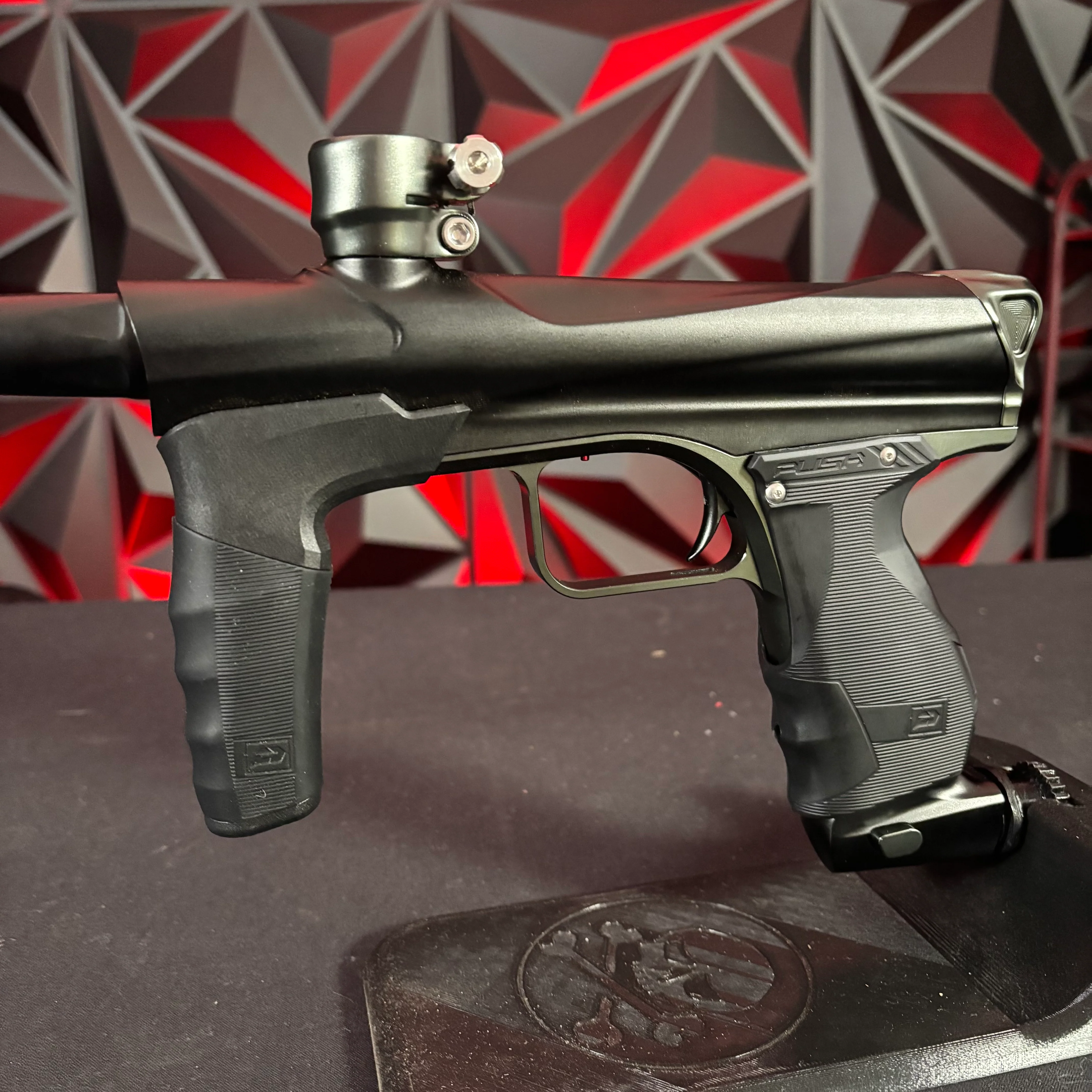 Used Push Propel Paintball Marker - Black/Pewter - Image 5