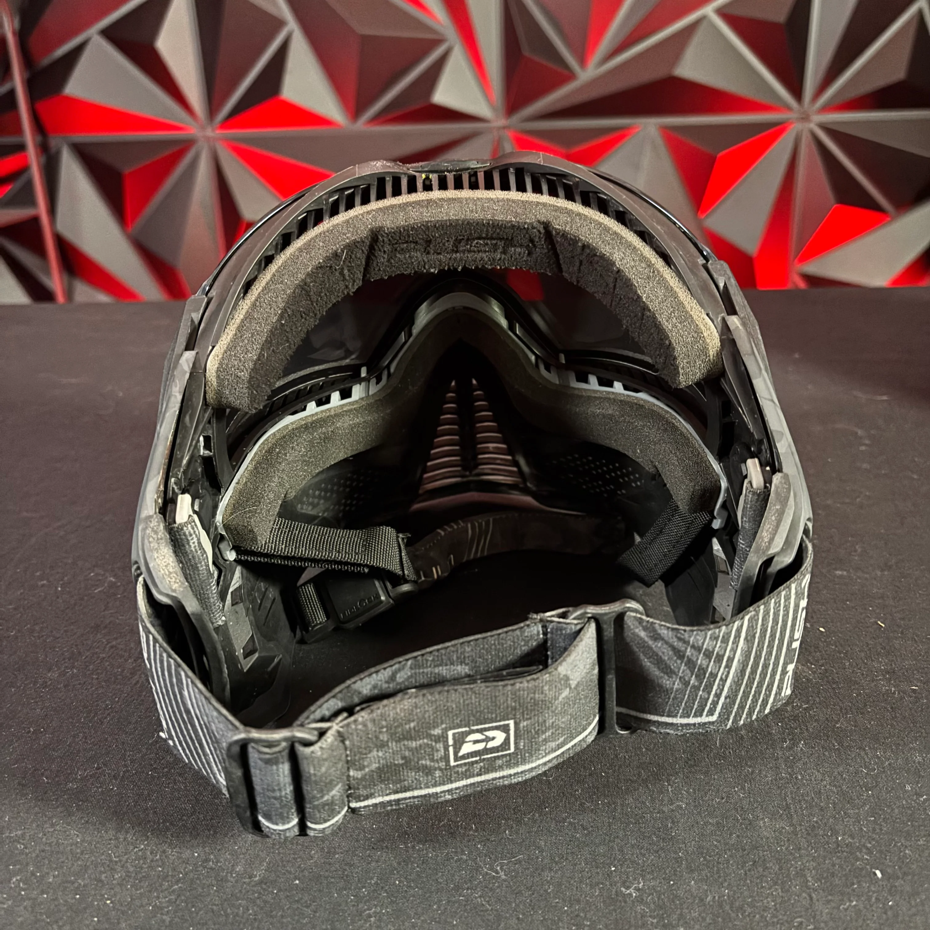 Used Push Unite Paintball Mask - Black Camo w/Hard Case - Image 6