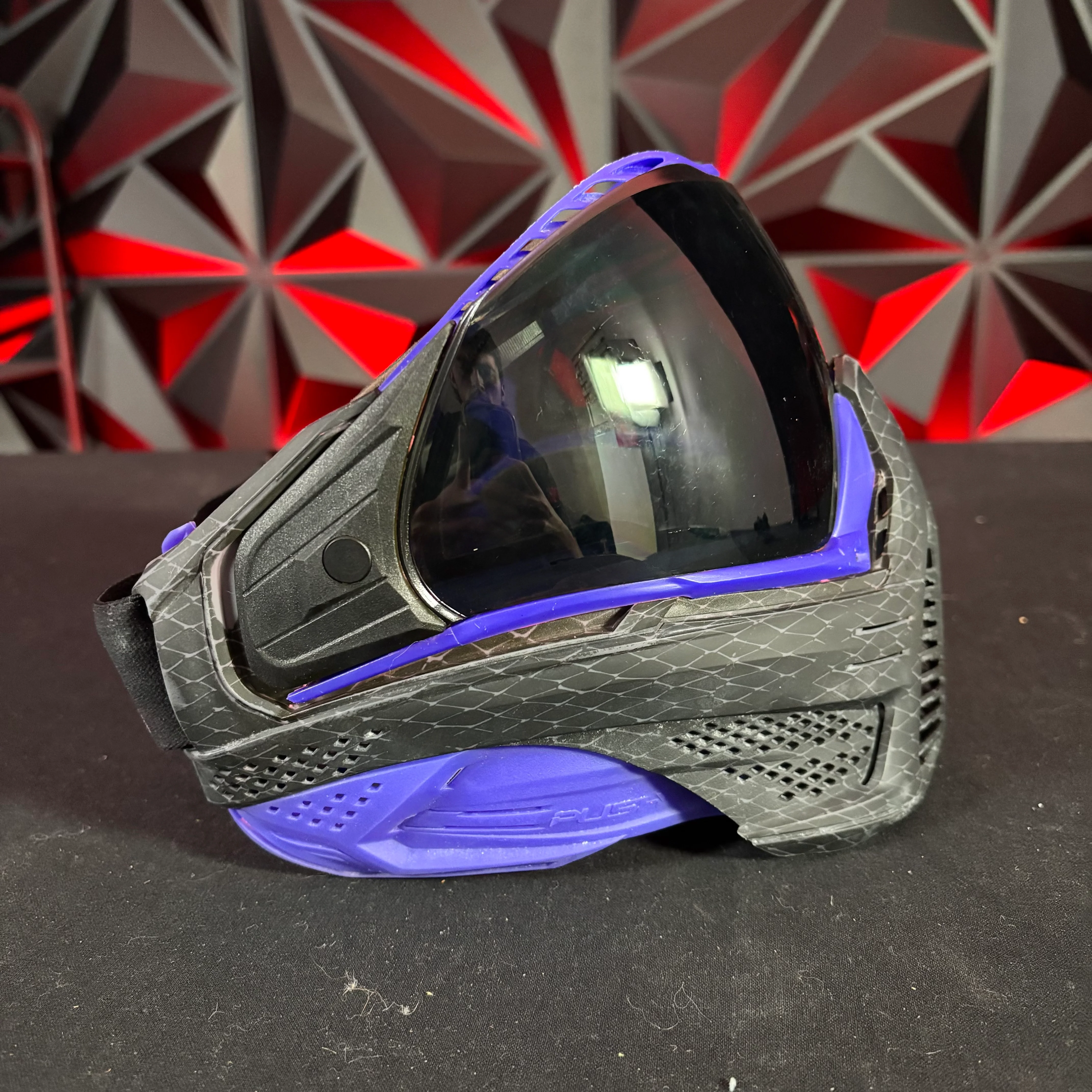 Used Push Unite Paintball Mask - Viper (Purple) - Image 3
