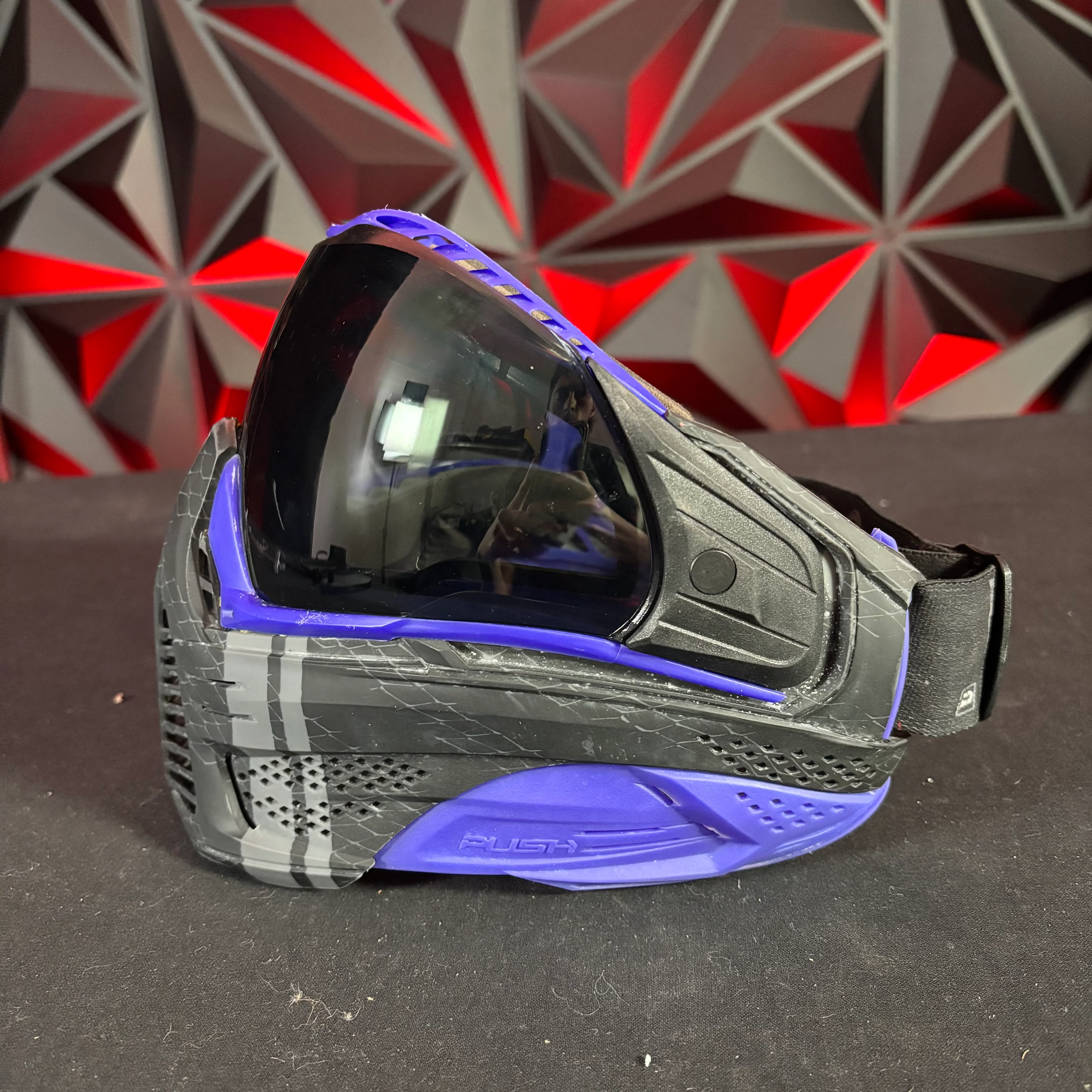 Used Push Unite Paintball Mask - Viper (Purple) - Image 6