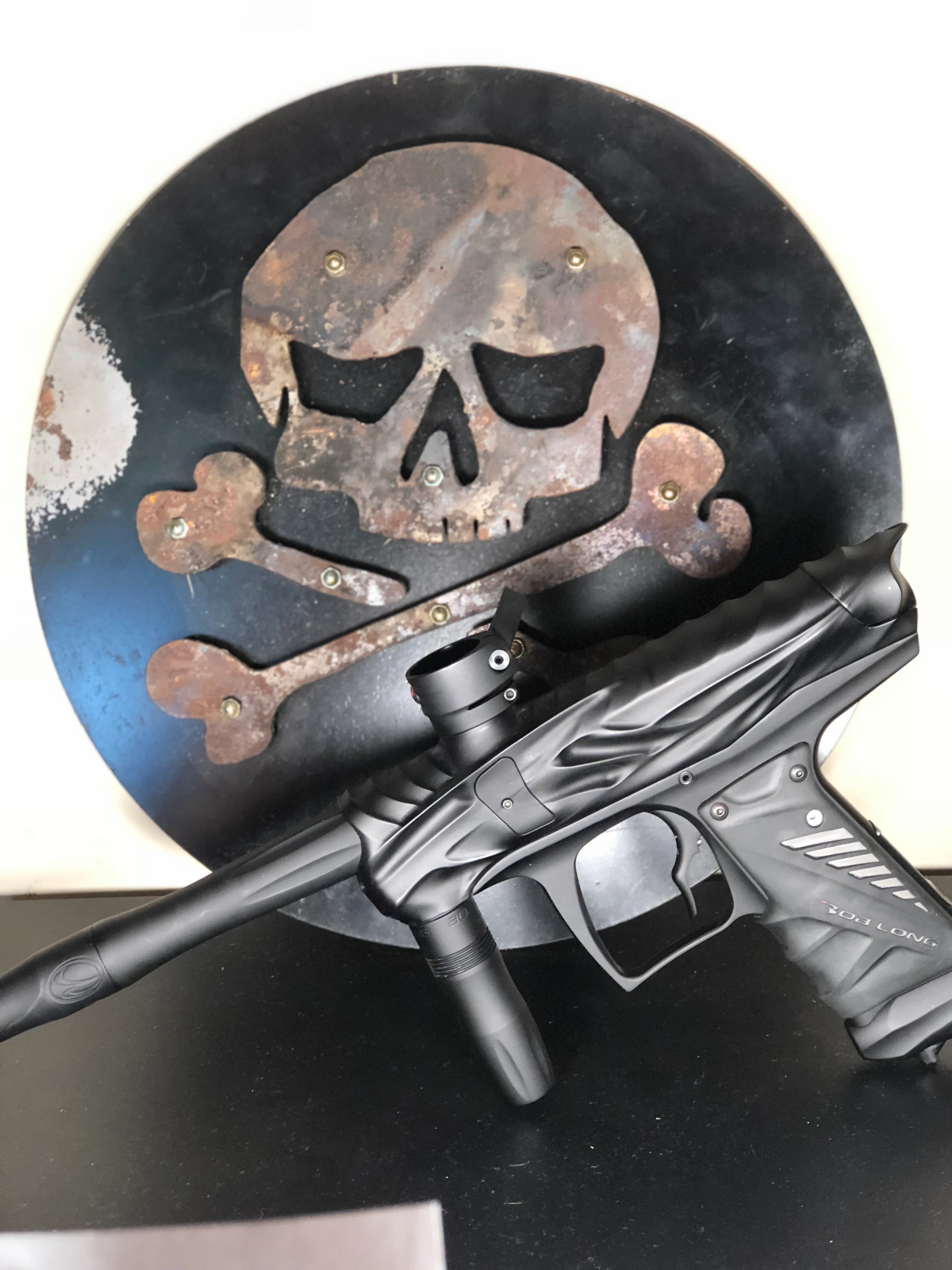 Used RARE Bob Long Reptile Paintball Marker - Dust Black - Image 3