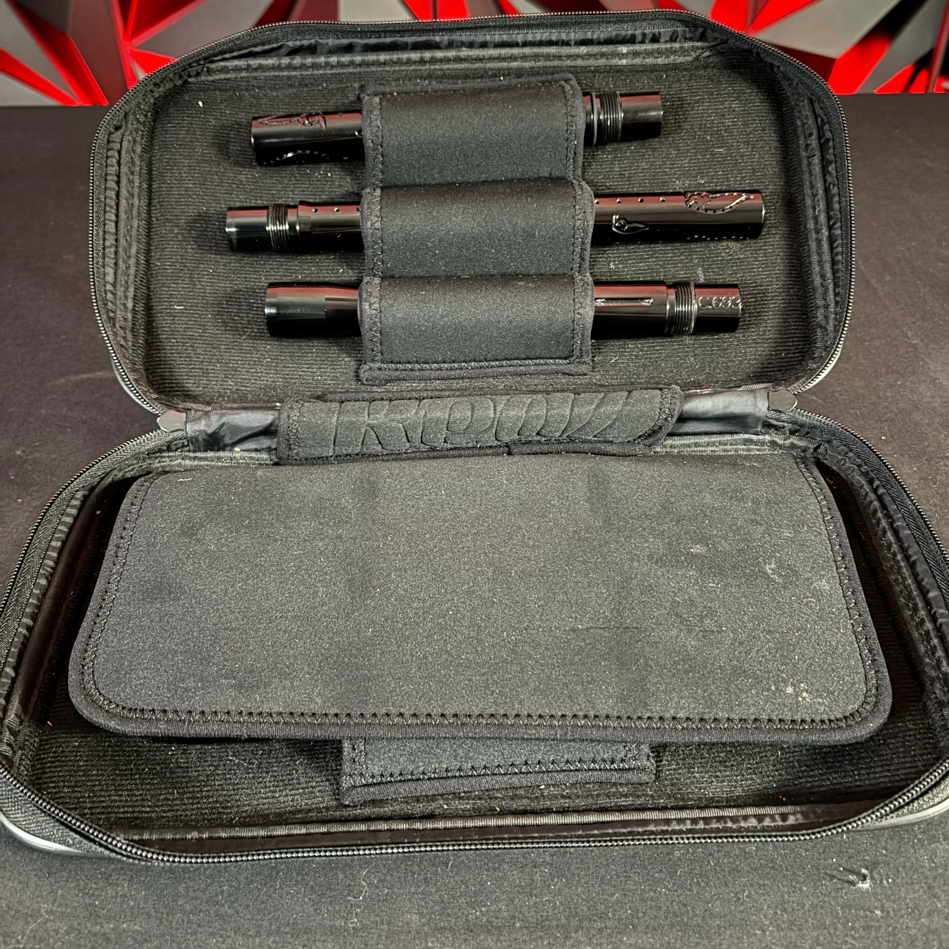 Used Redz Pepperstickz 6 Piece Barrel Kit - Gloss Black w/ Original Case - Image 2
