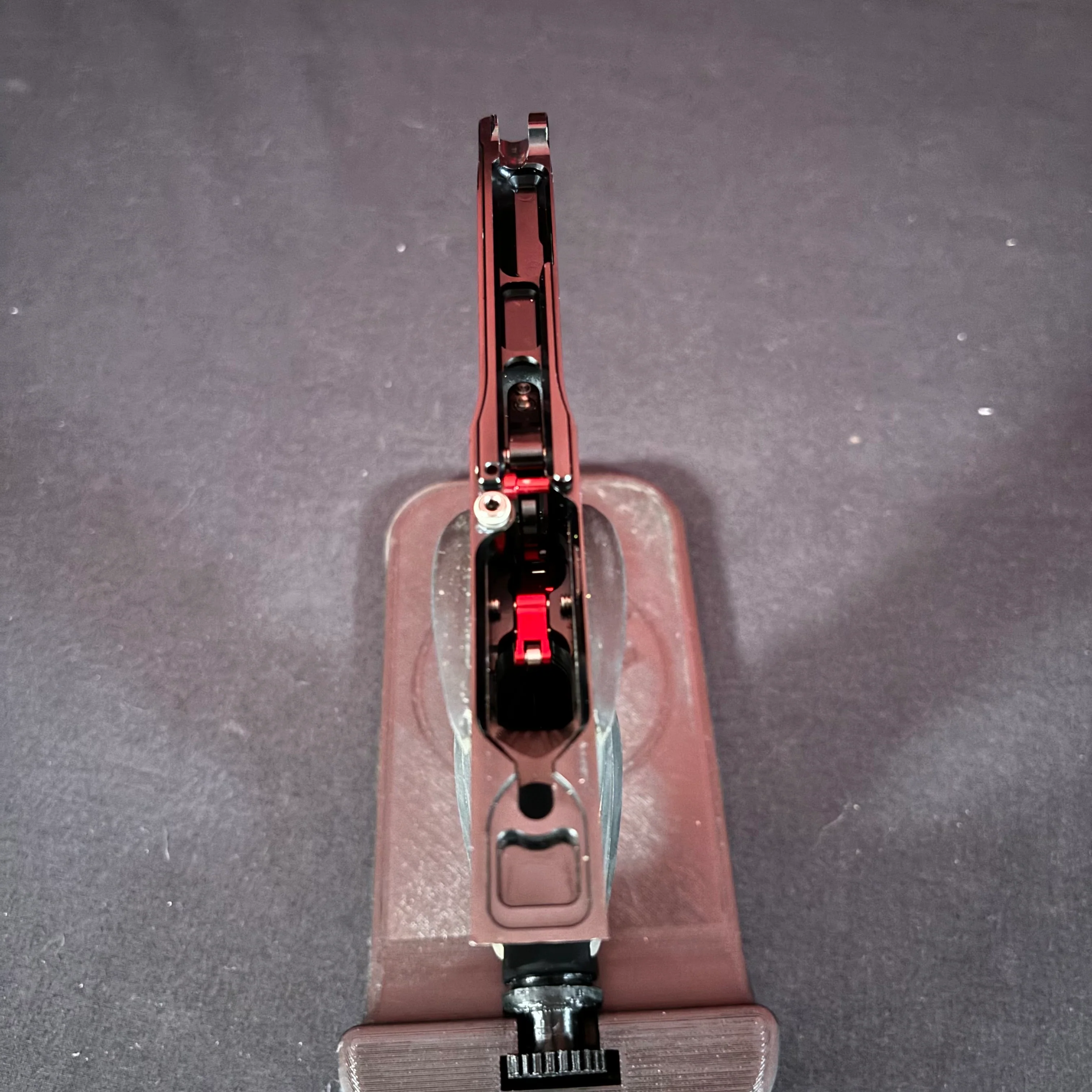 Used Shocker Amp Classic Conversion (CC) Mechanical Frame - Black w/ Smart Parts Grips - Image 4