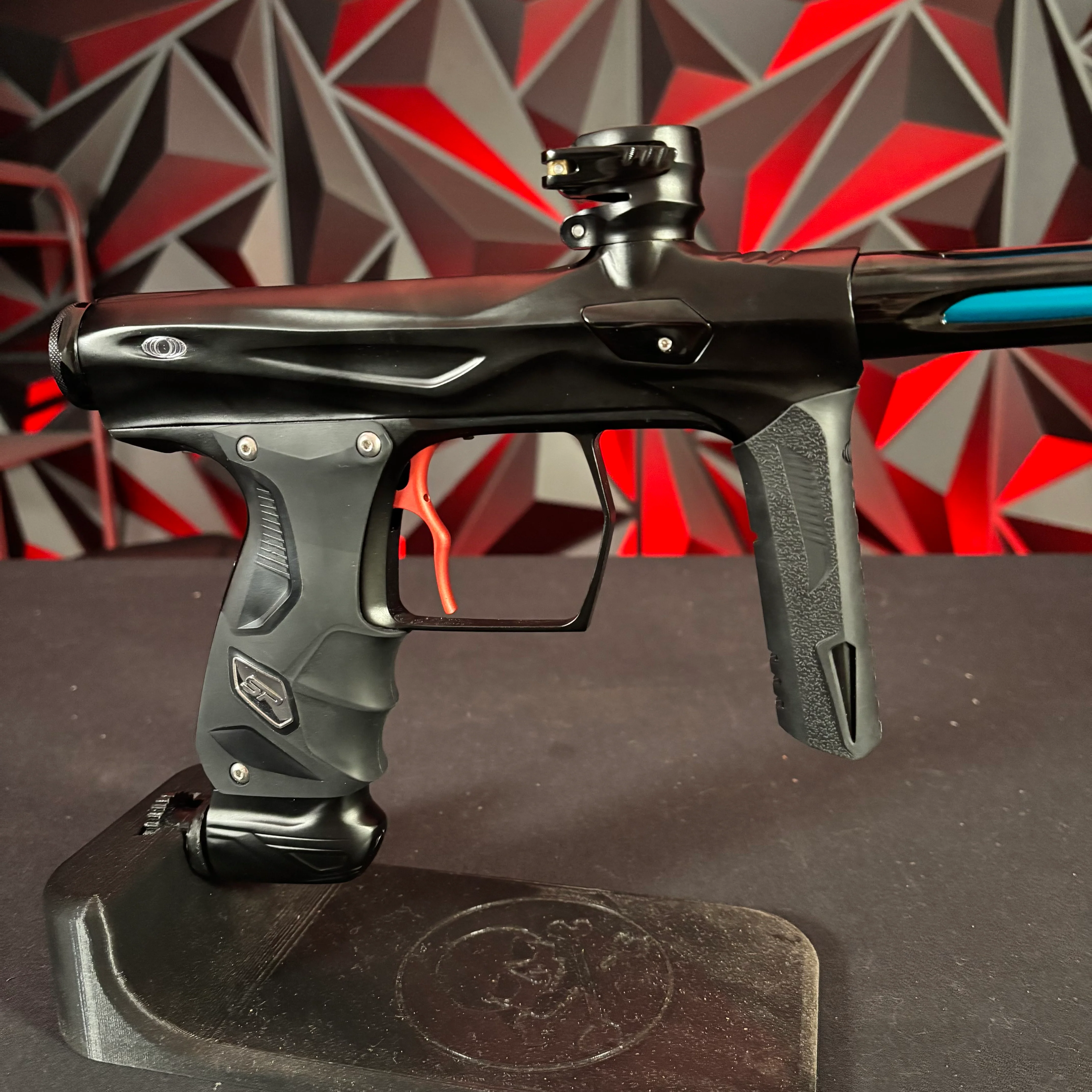 Used Shocker Amp Paintball Gun- Black - Image 3