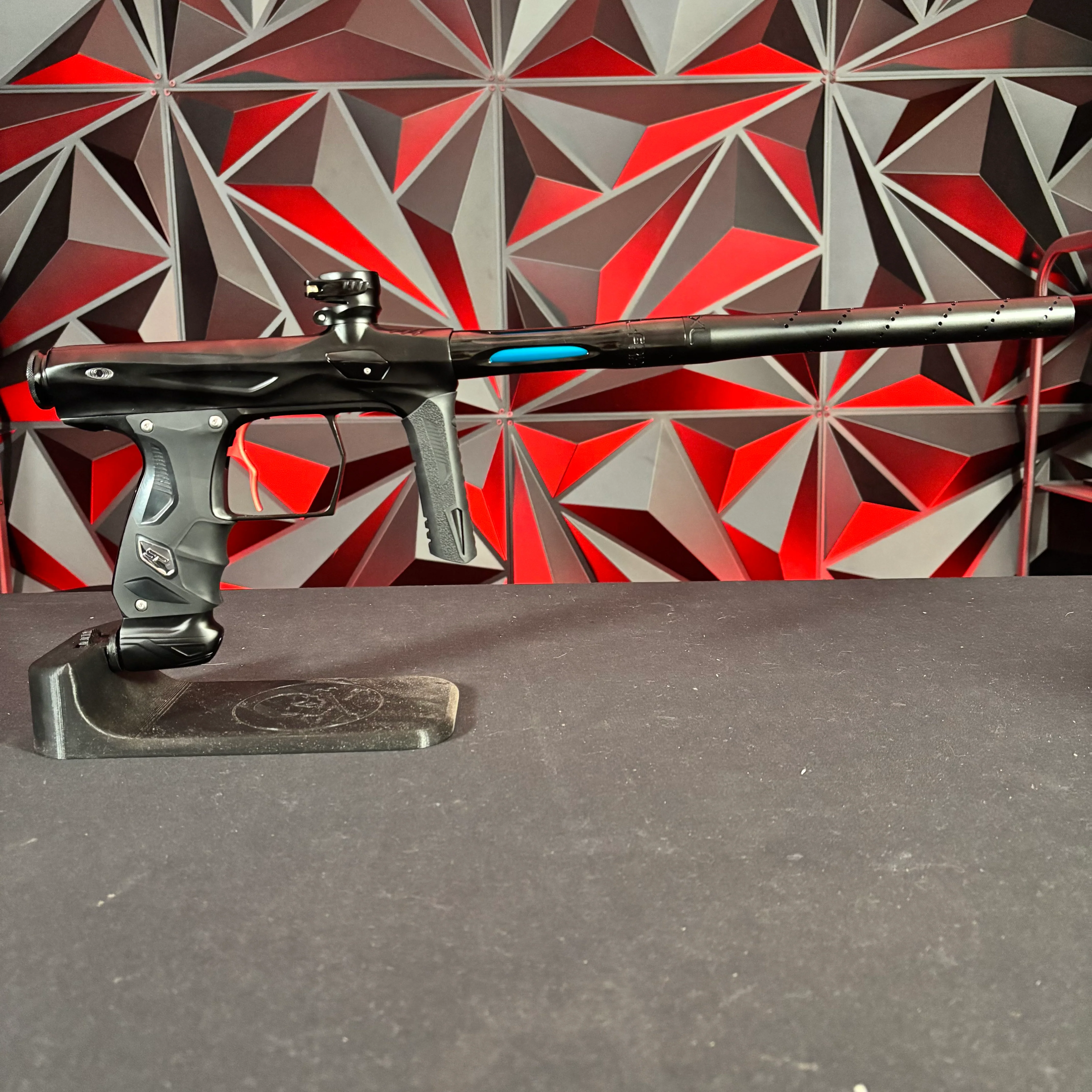 Used Shocker Amp Paintball Gun- Black - Image 6