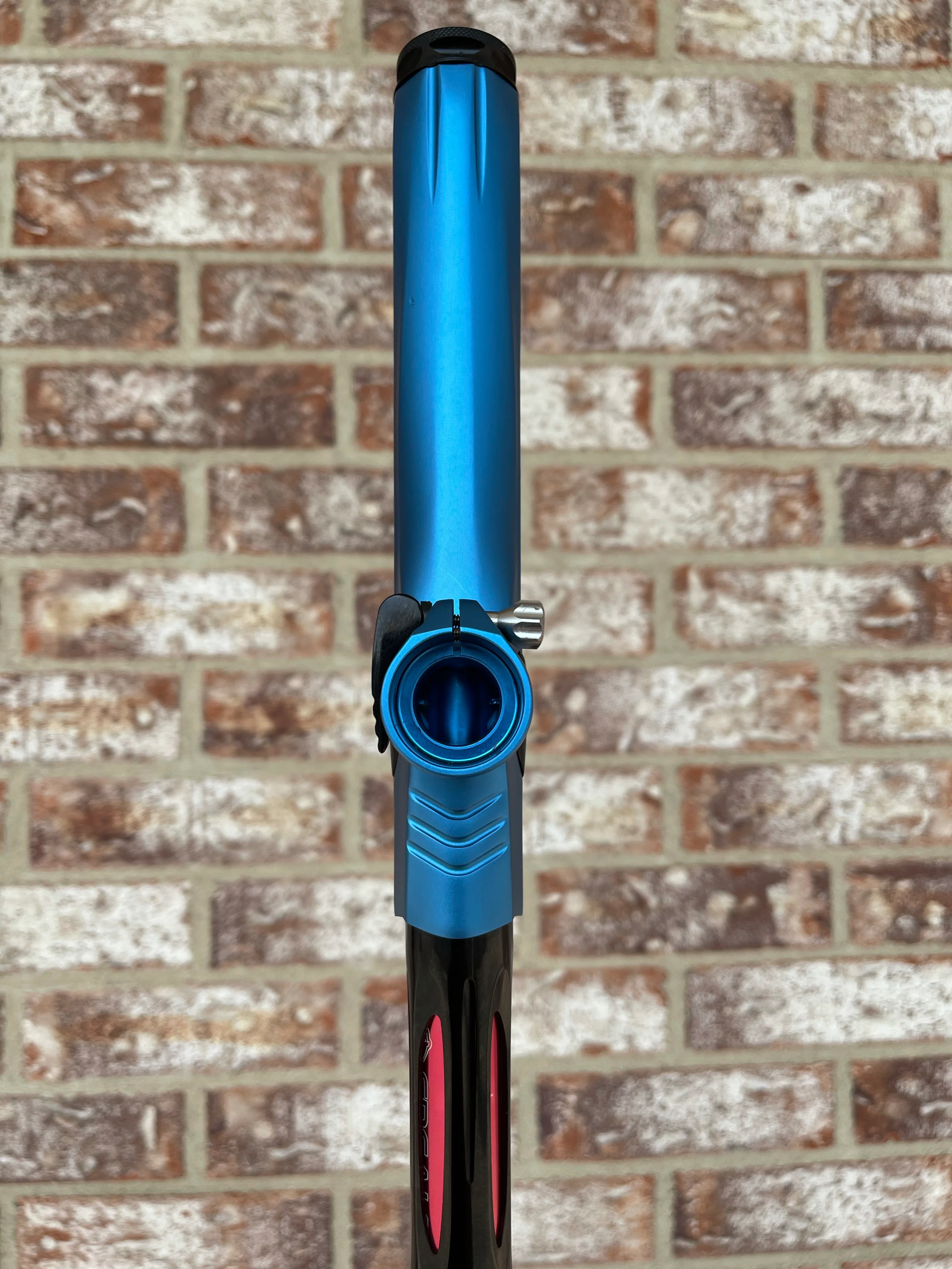 Used Shocker Amp Paintball Gun - Dust Blue - Image 6