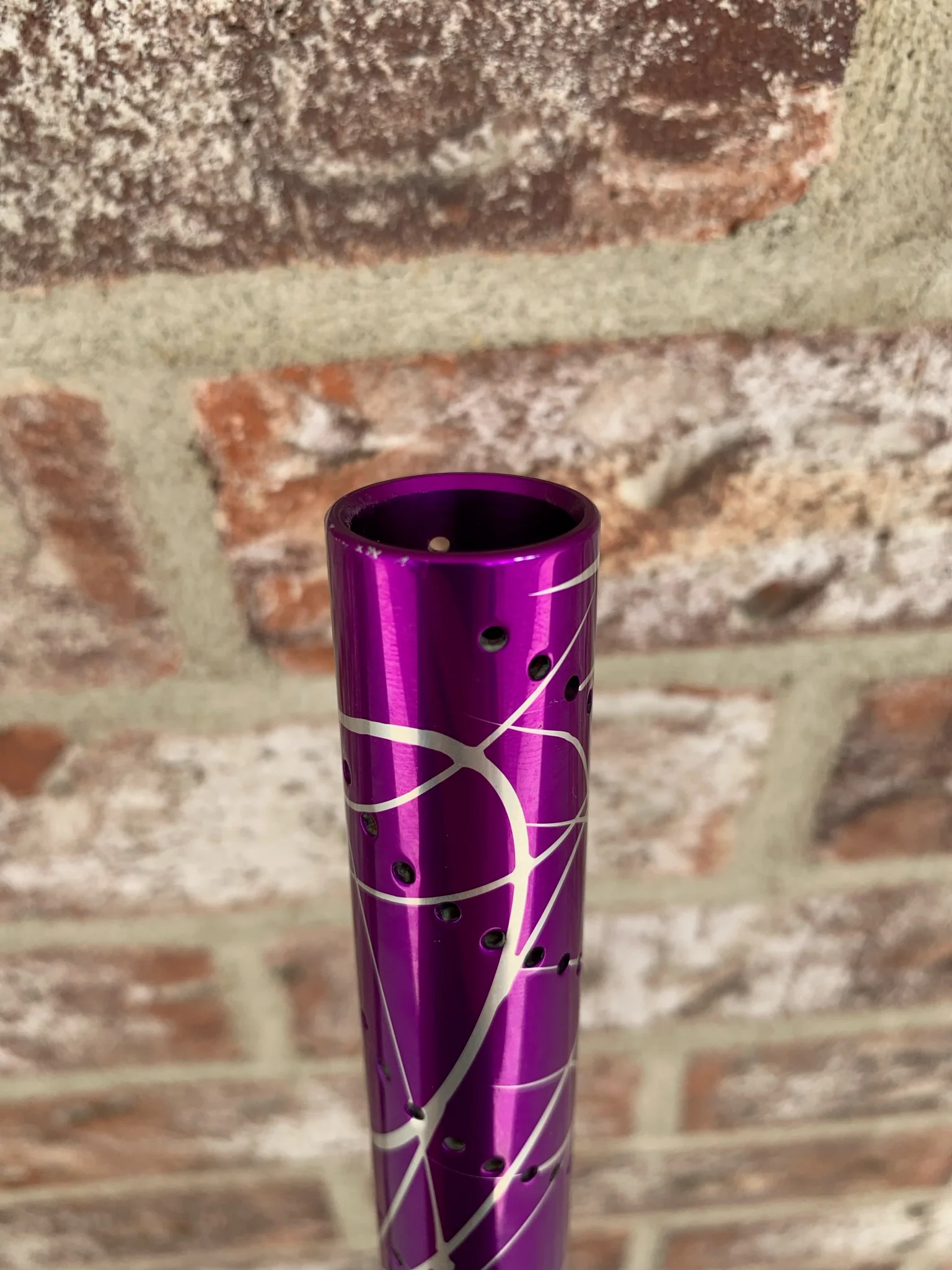 Used Shocker Amp Paintball Gun - Purple Splash - Image 6