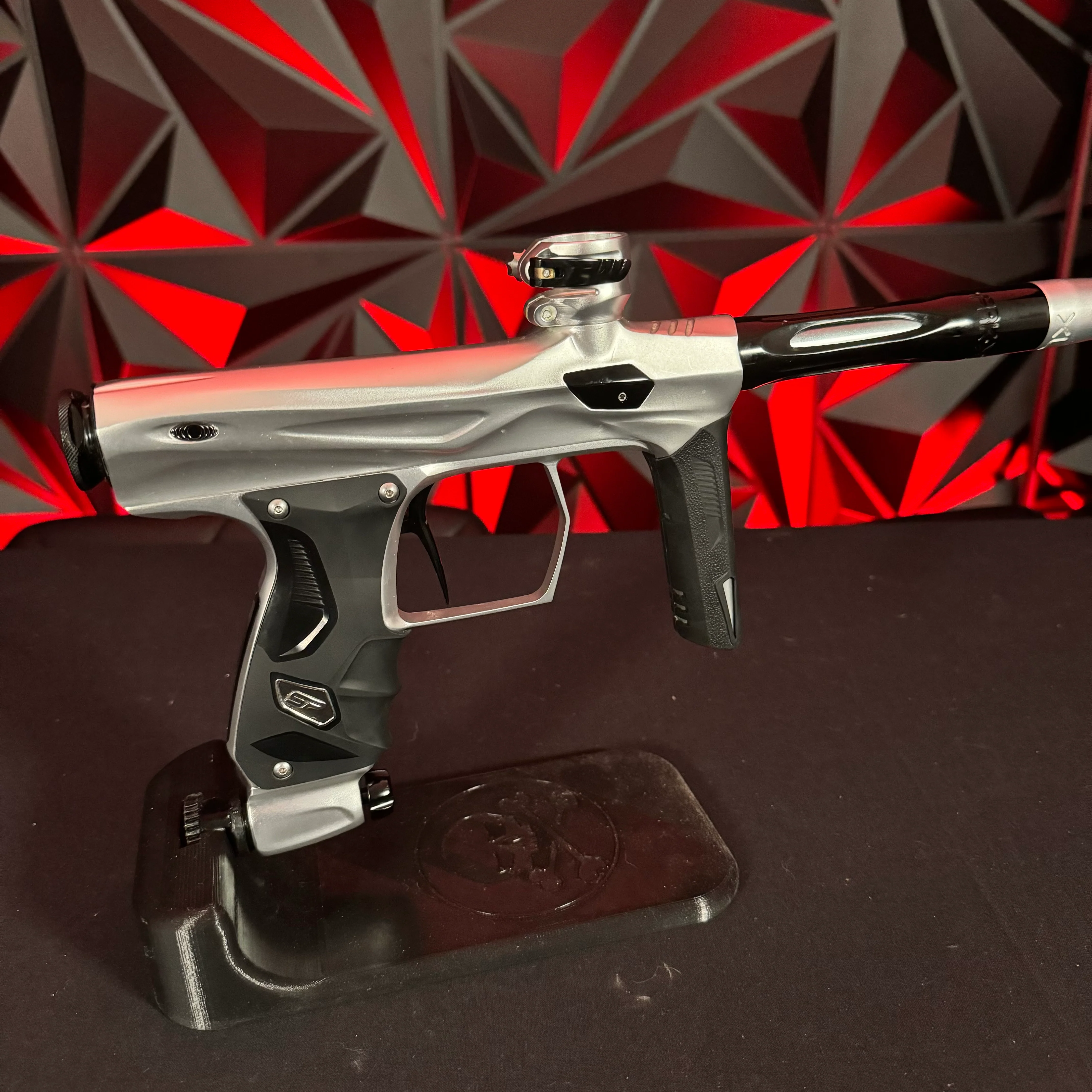 Used Shocker Amp Paintball Gun - Silver