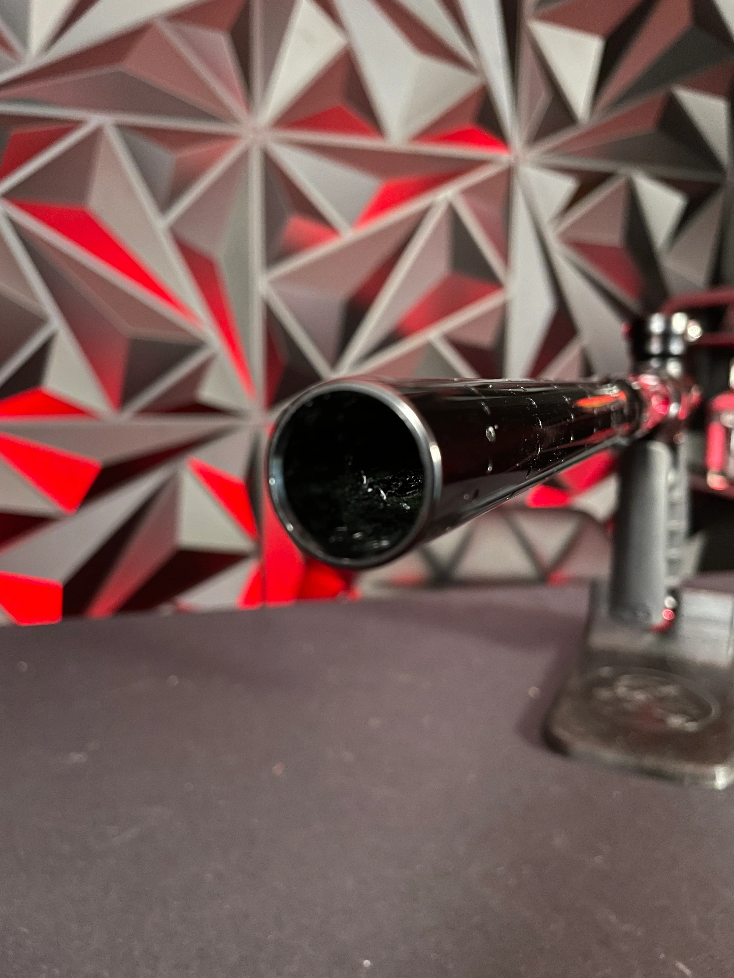 Used Shocker CVO Paintball Gun - Dust Black/Polished Red - Image 10