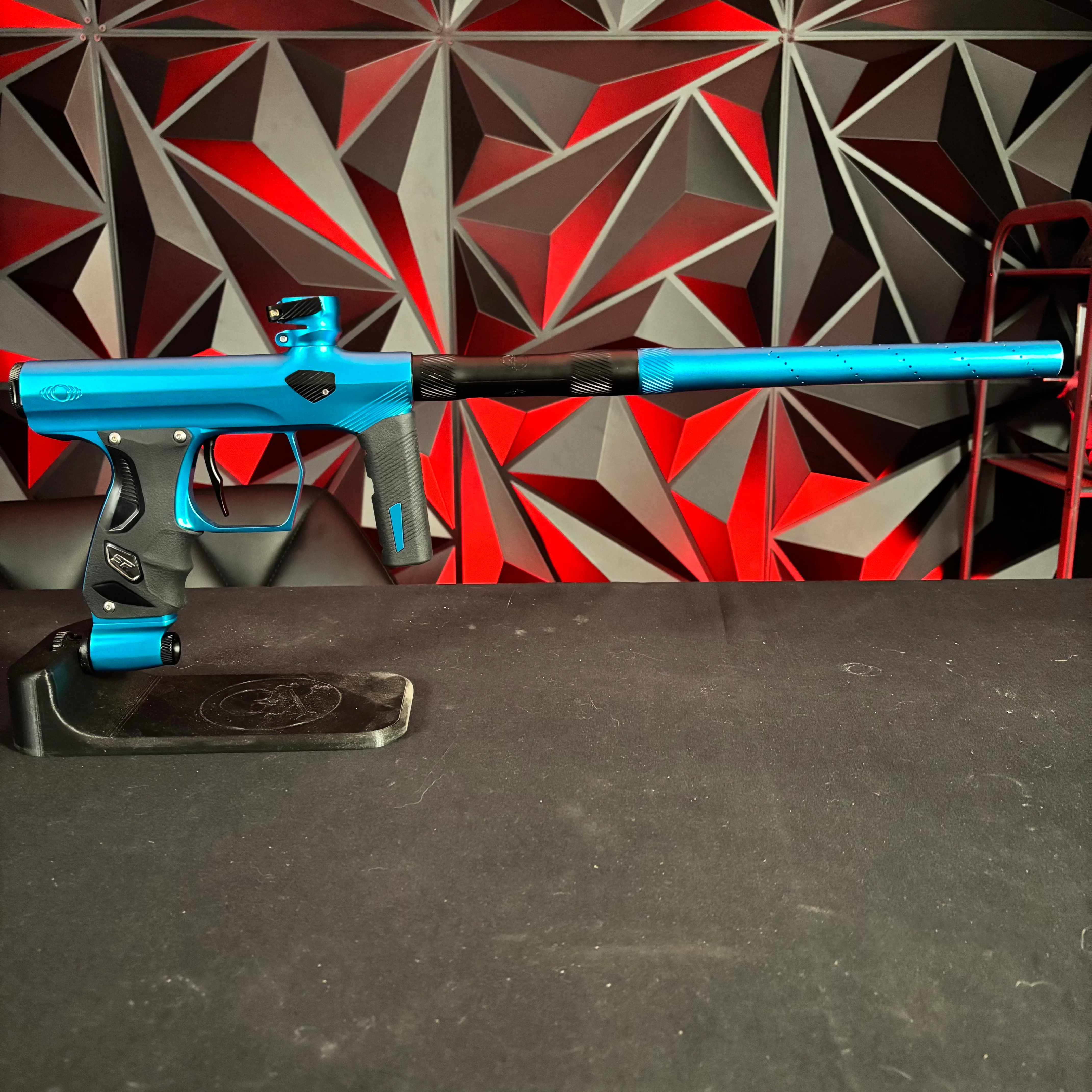 Used Shocker ERA Paintball Gun - Blue/Black - Image 6
