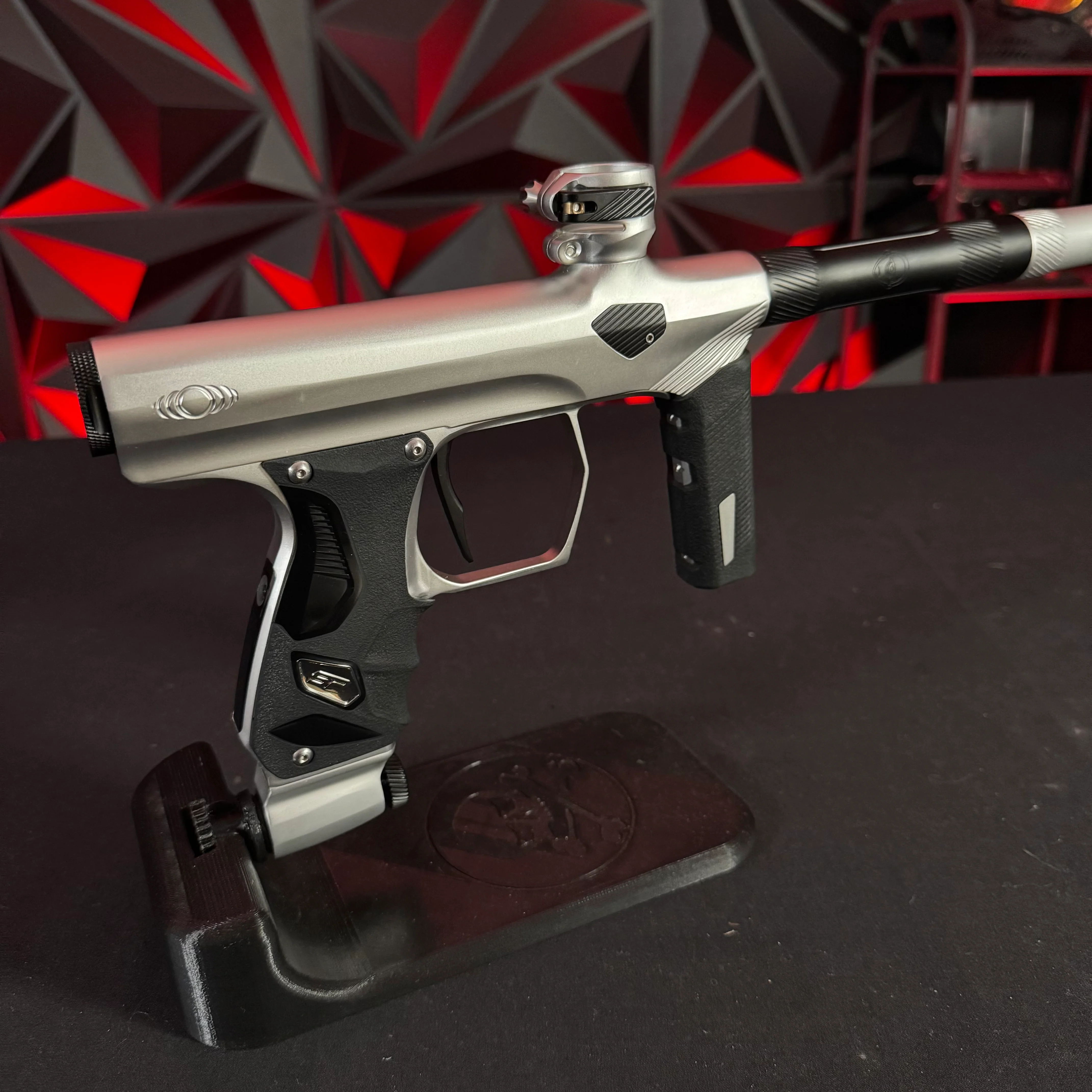 Used Shocker Era Paintball Gun - Dust Clear/Silver/White - Image 2