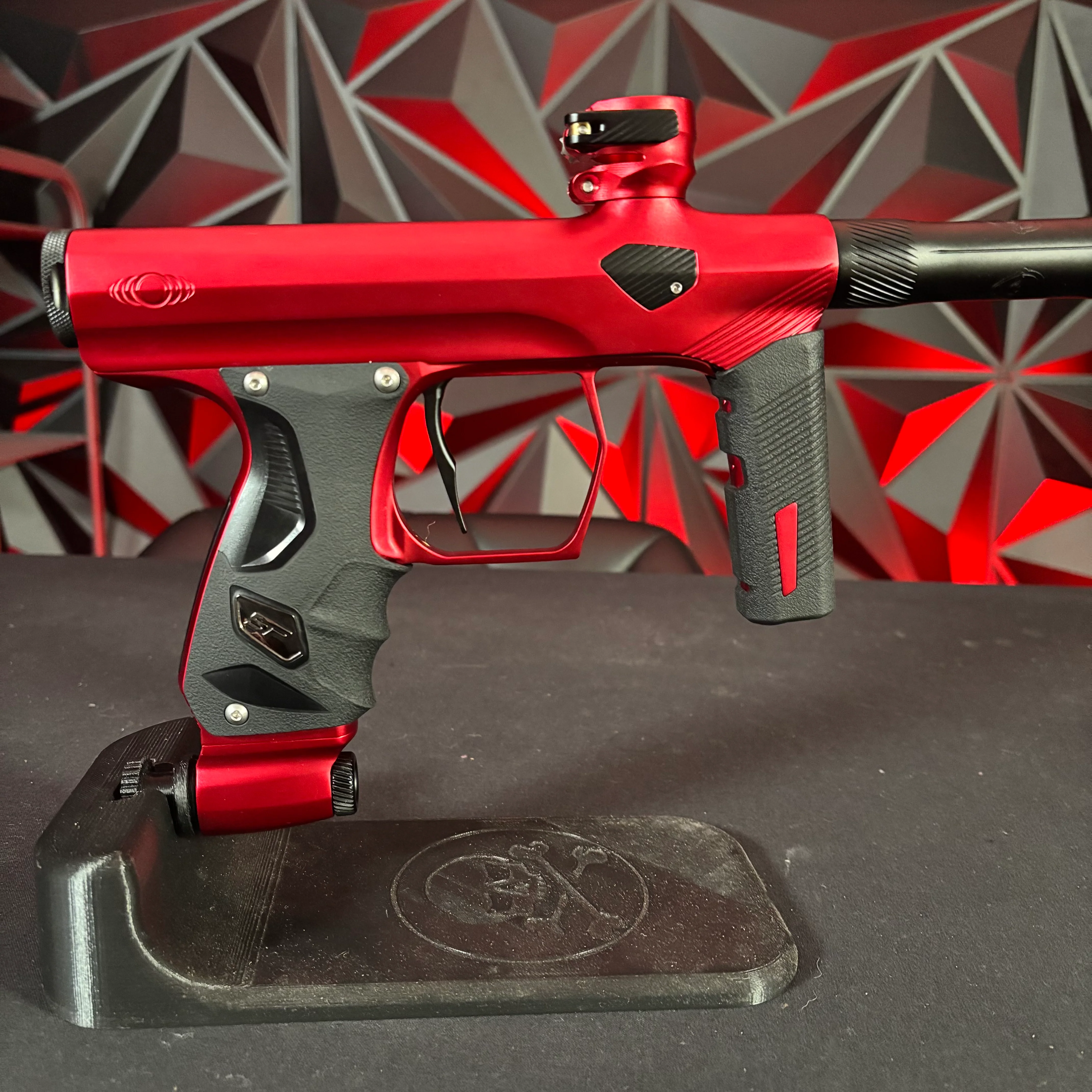 Used Shocker Era Paintball Gun - Dust Red - Image 2