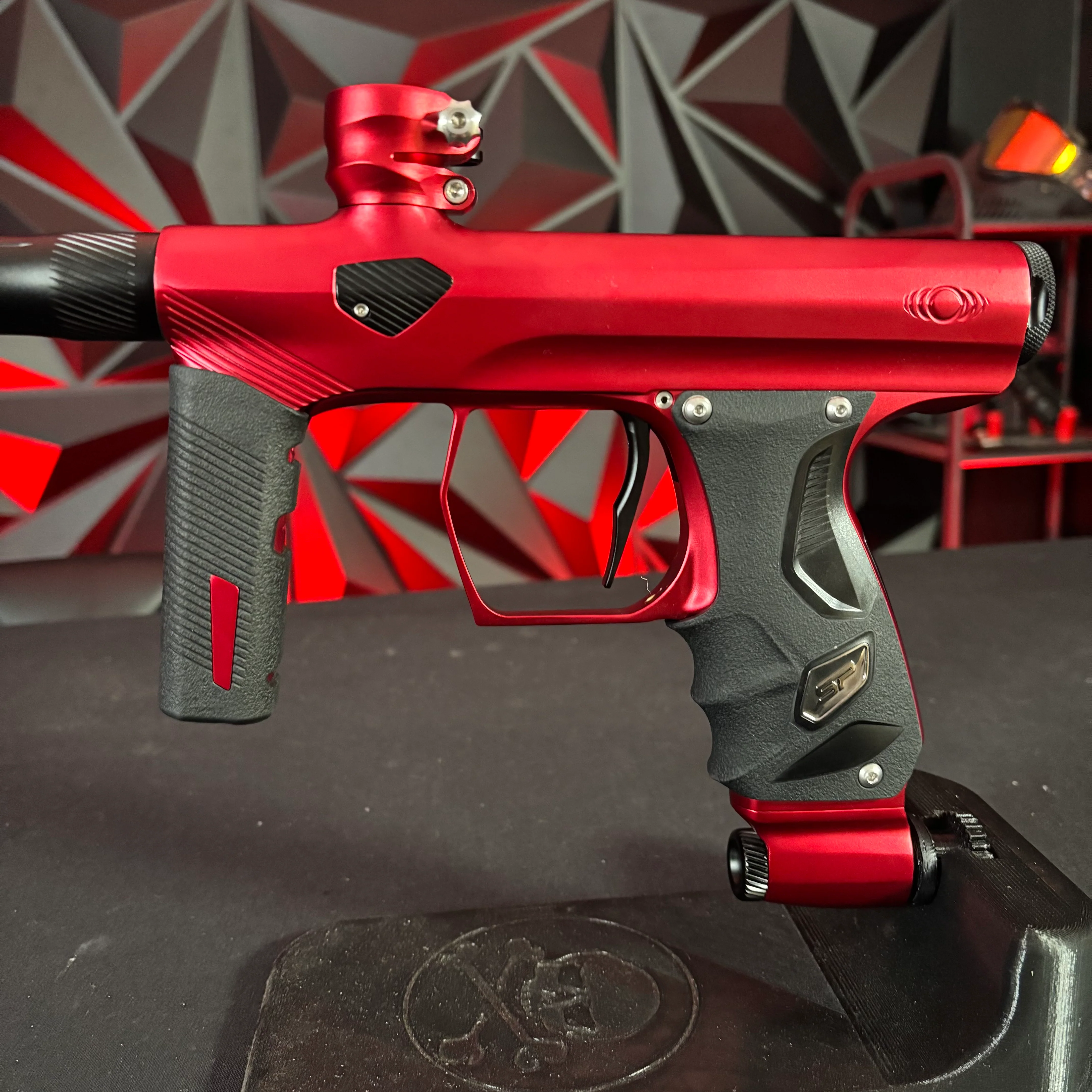 Used Shocker Era Paintball Gun - Dust Red - Image 3