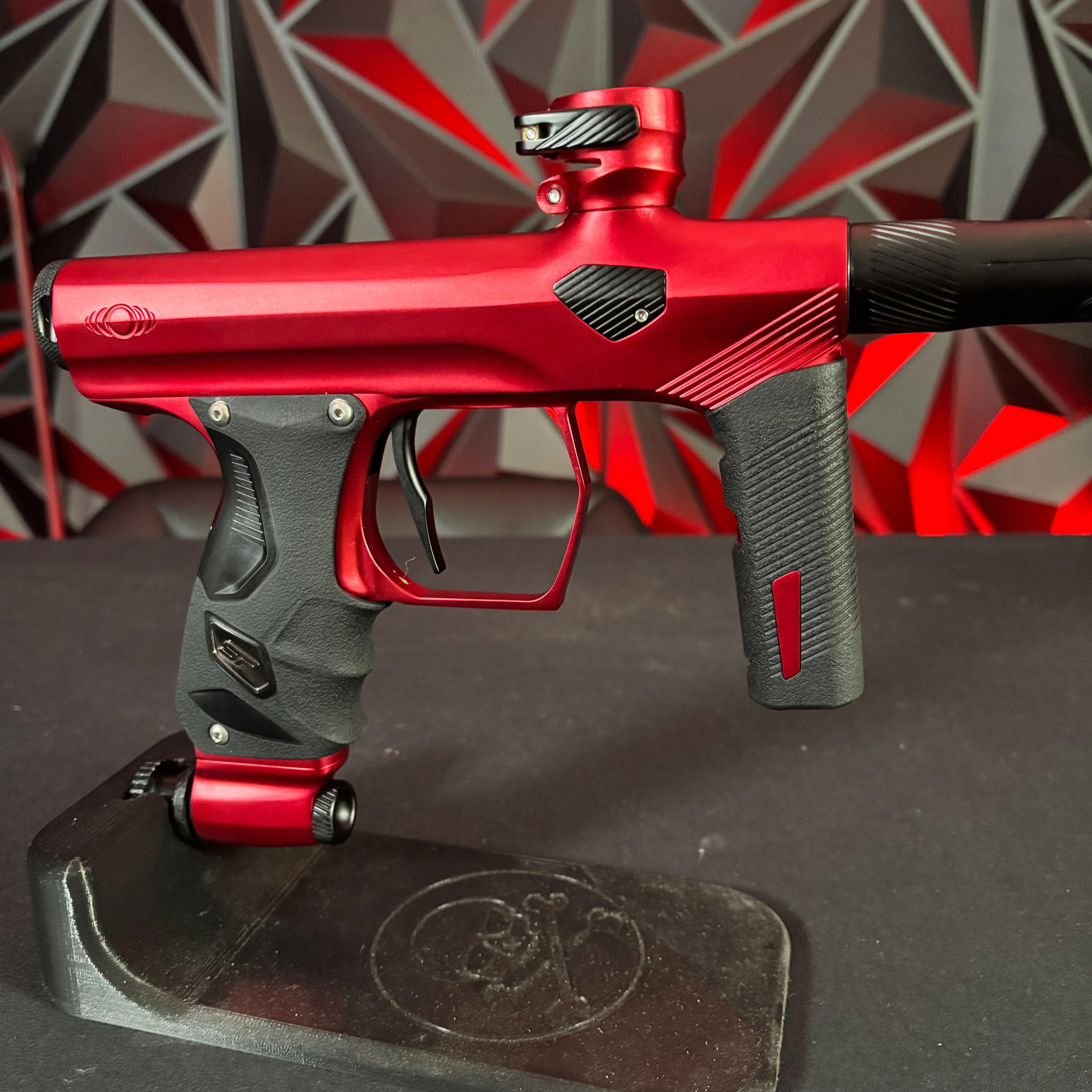 Used Shocker Era Paintball Gun - Dust Red - Image 4