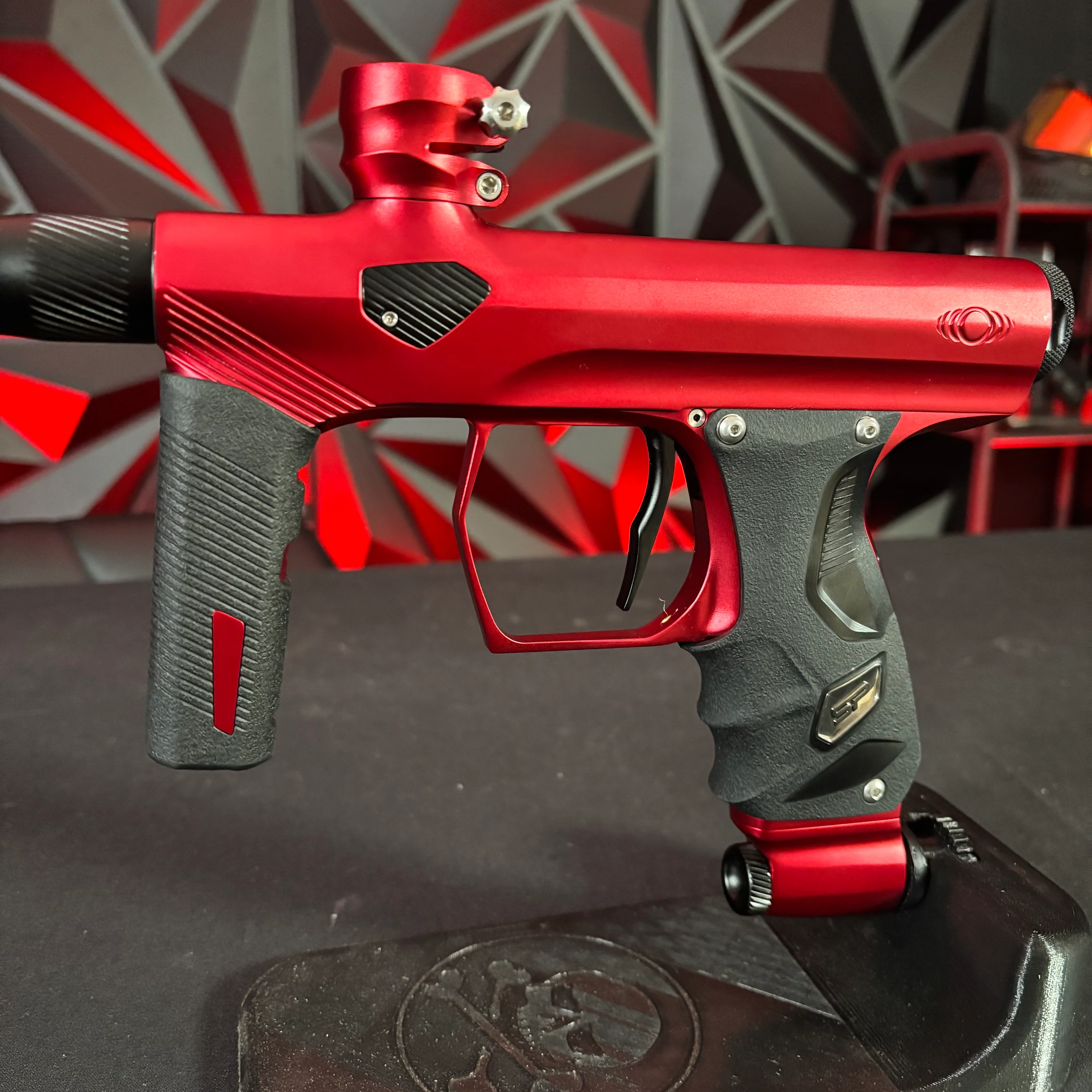 Used Shocker Era Paintball Gun - Dust Red - Image 5