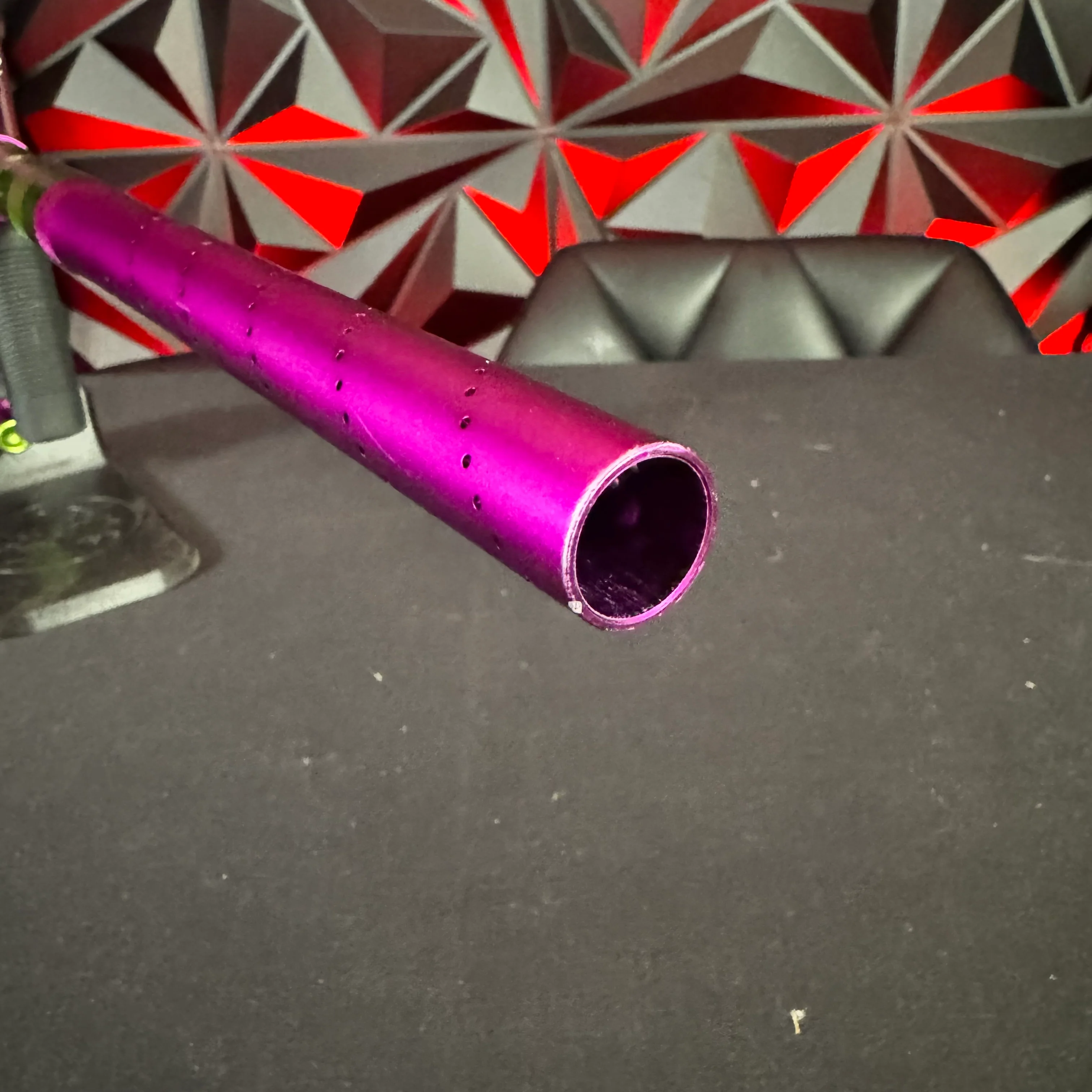 Used Shocker ERA Paintball Gun - Dust Purple/Dust Green - Image 10
