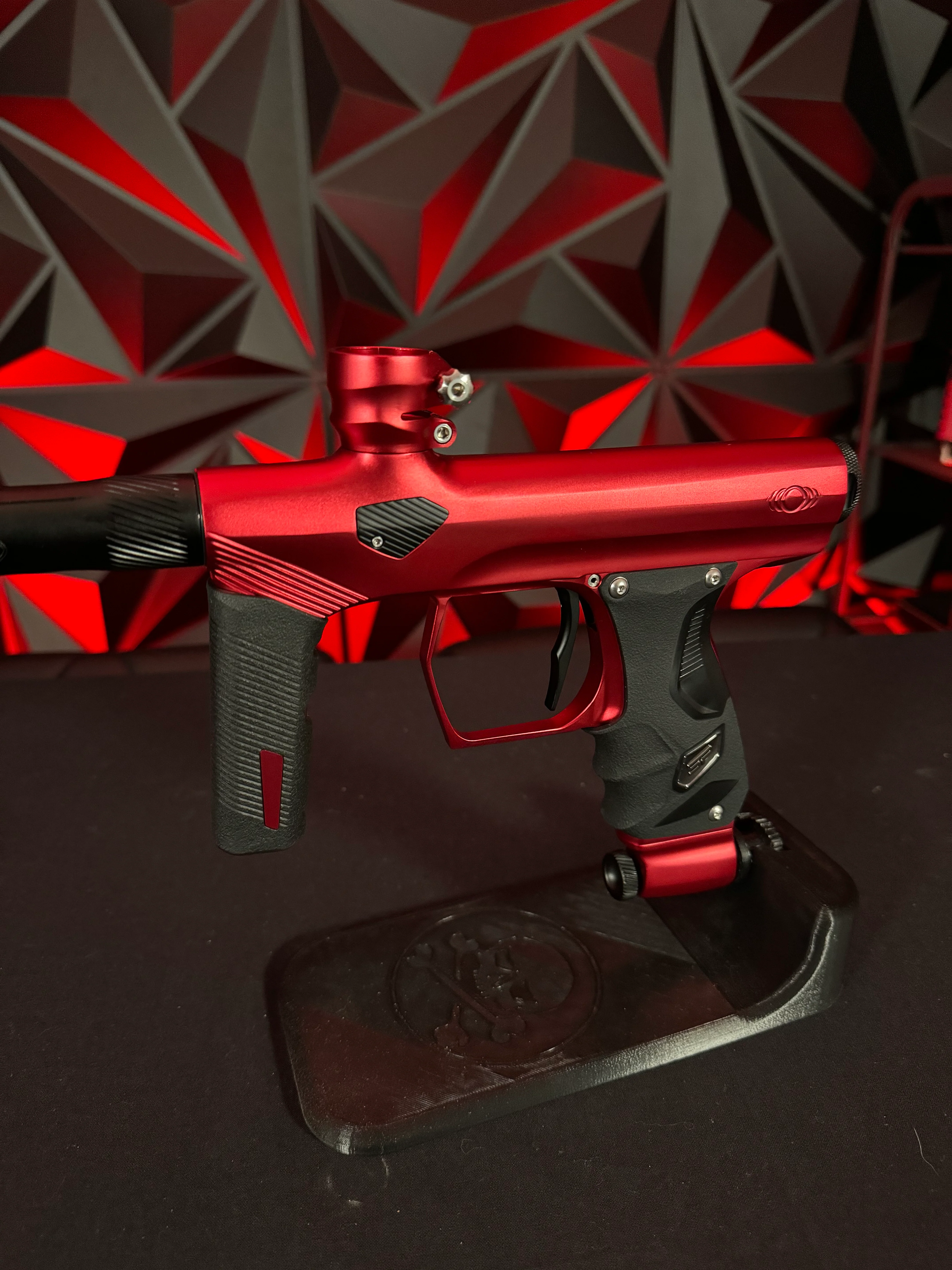 Used Shocker Era Paintball Gun - Dust Red - Image 4