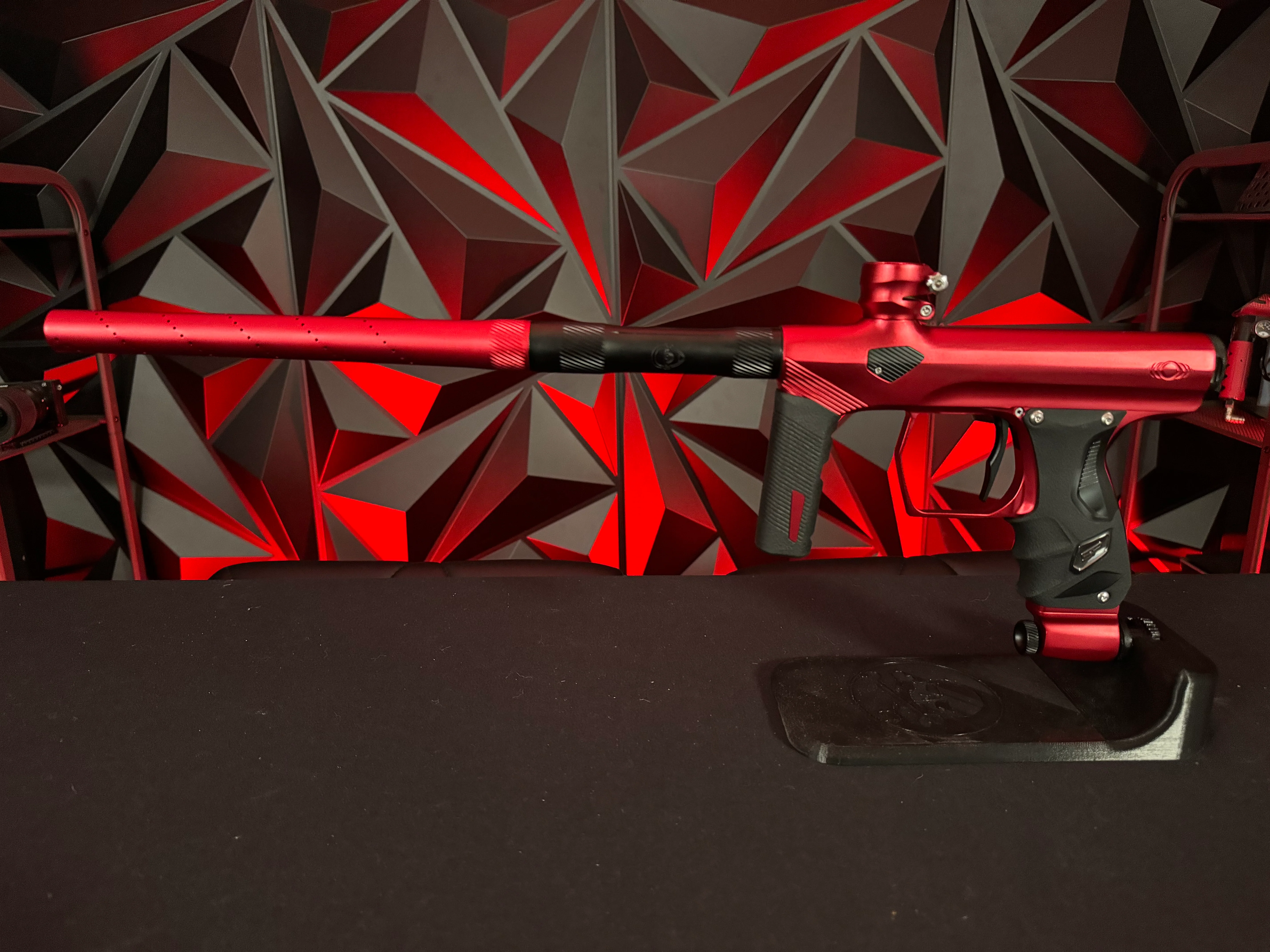 Used Shocker Era Paintball Gun - Dust Red - Image 6