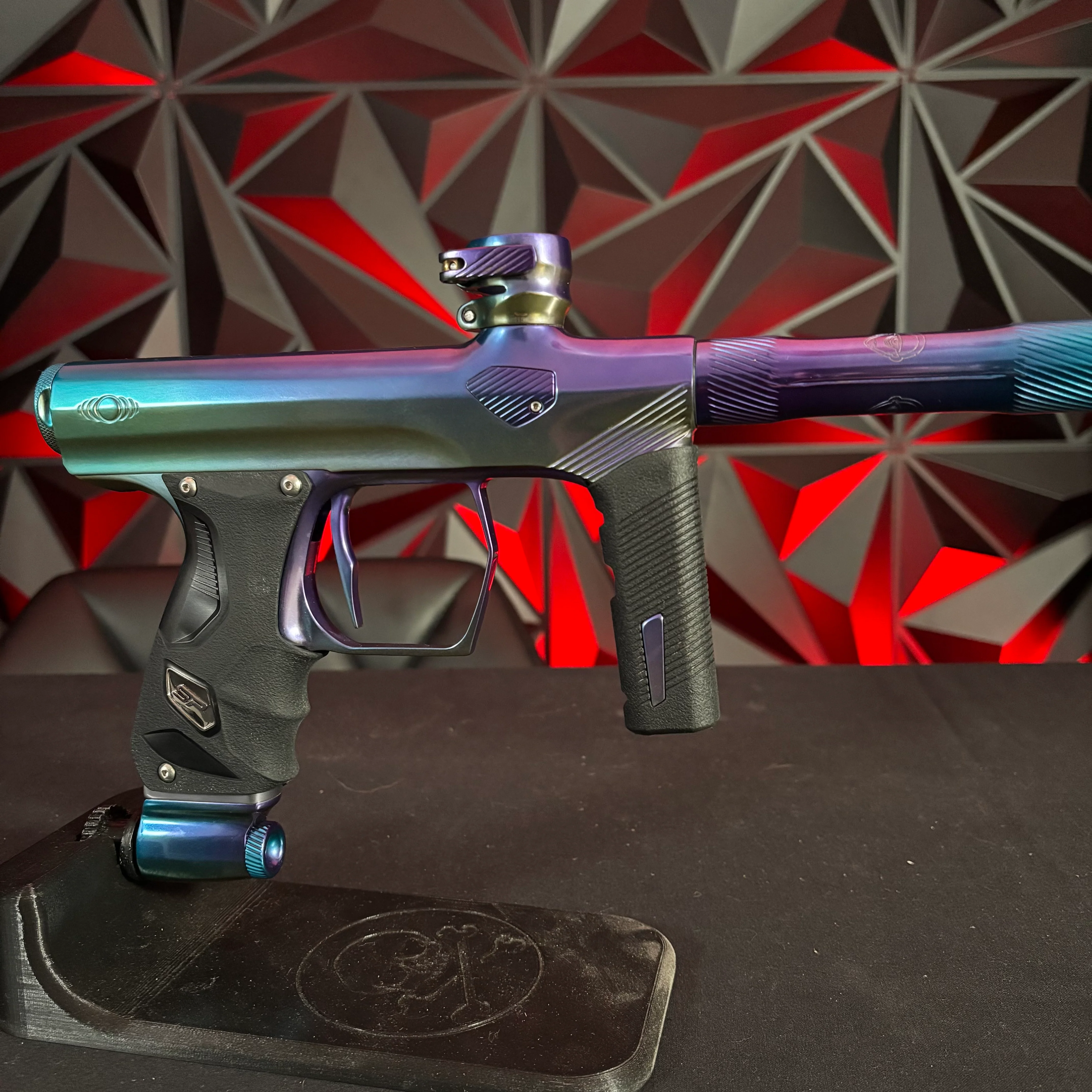 Used Shocker ERA Paintball Gun - LE Polished Prism - Image 3