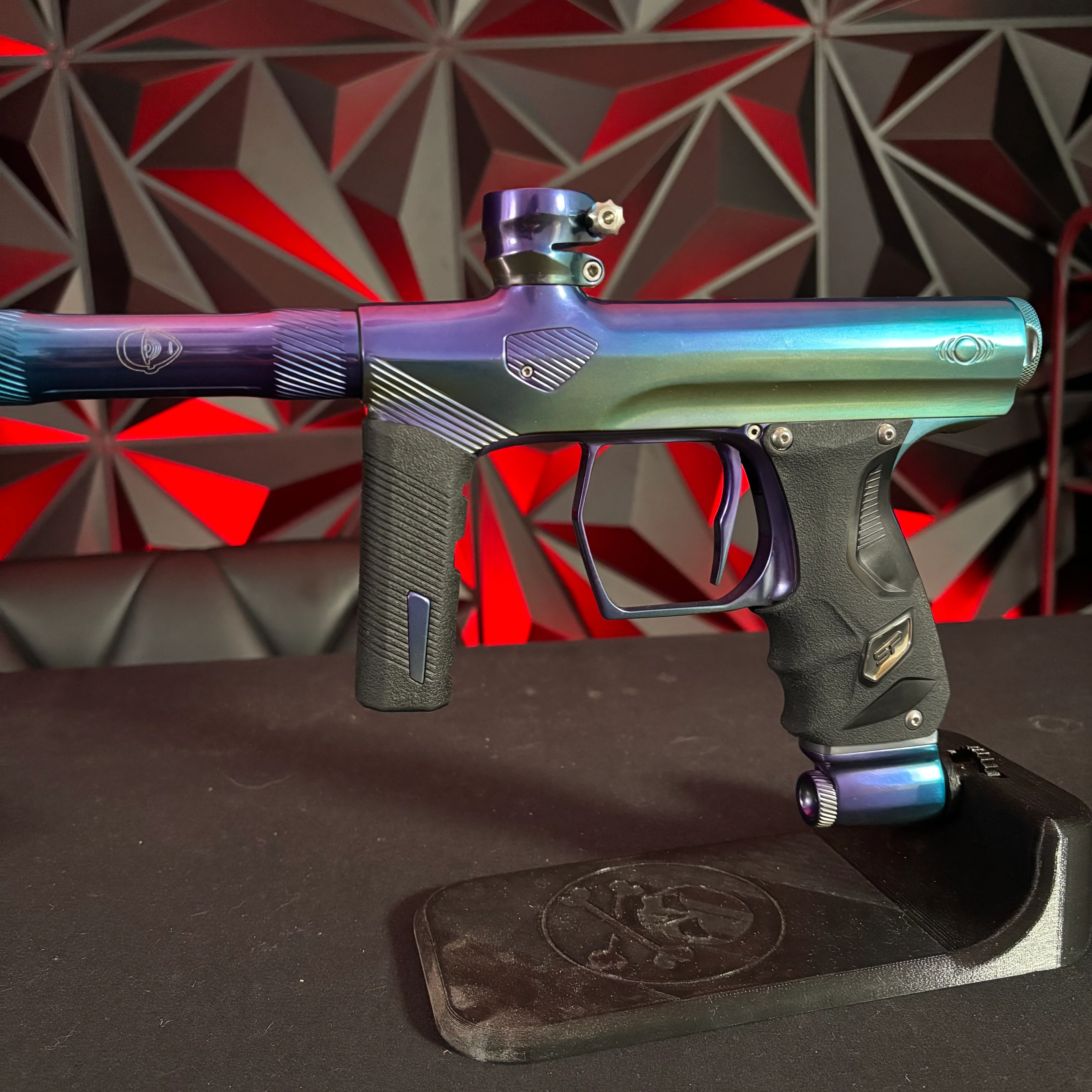 Used Shocker ERA Paintball Gun - LE Polished Prism - Image 5