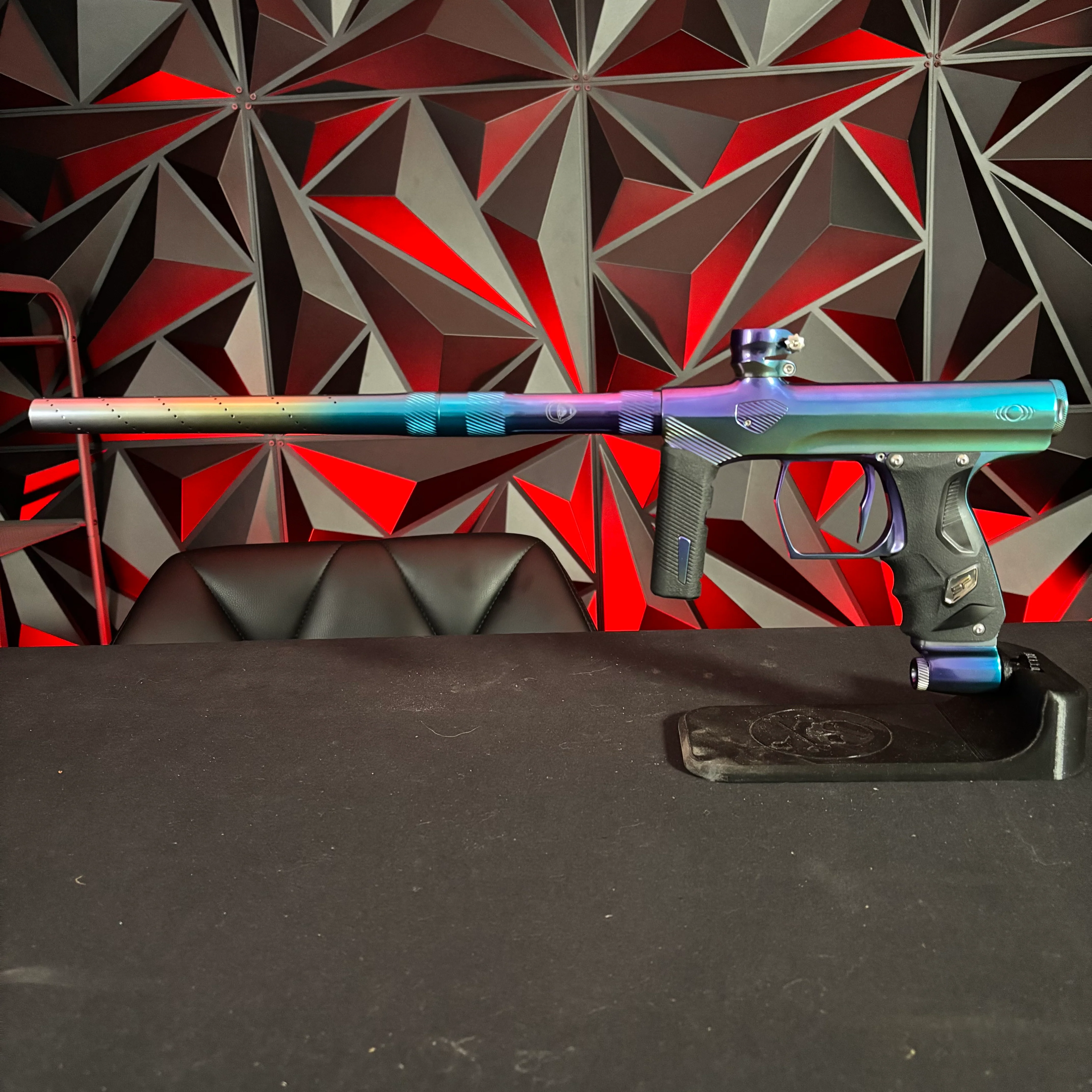 Used Shocker ERA Paintball Gun - LE Polished Prism - Image 7