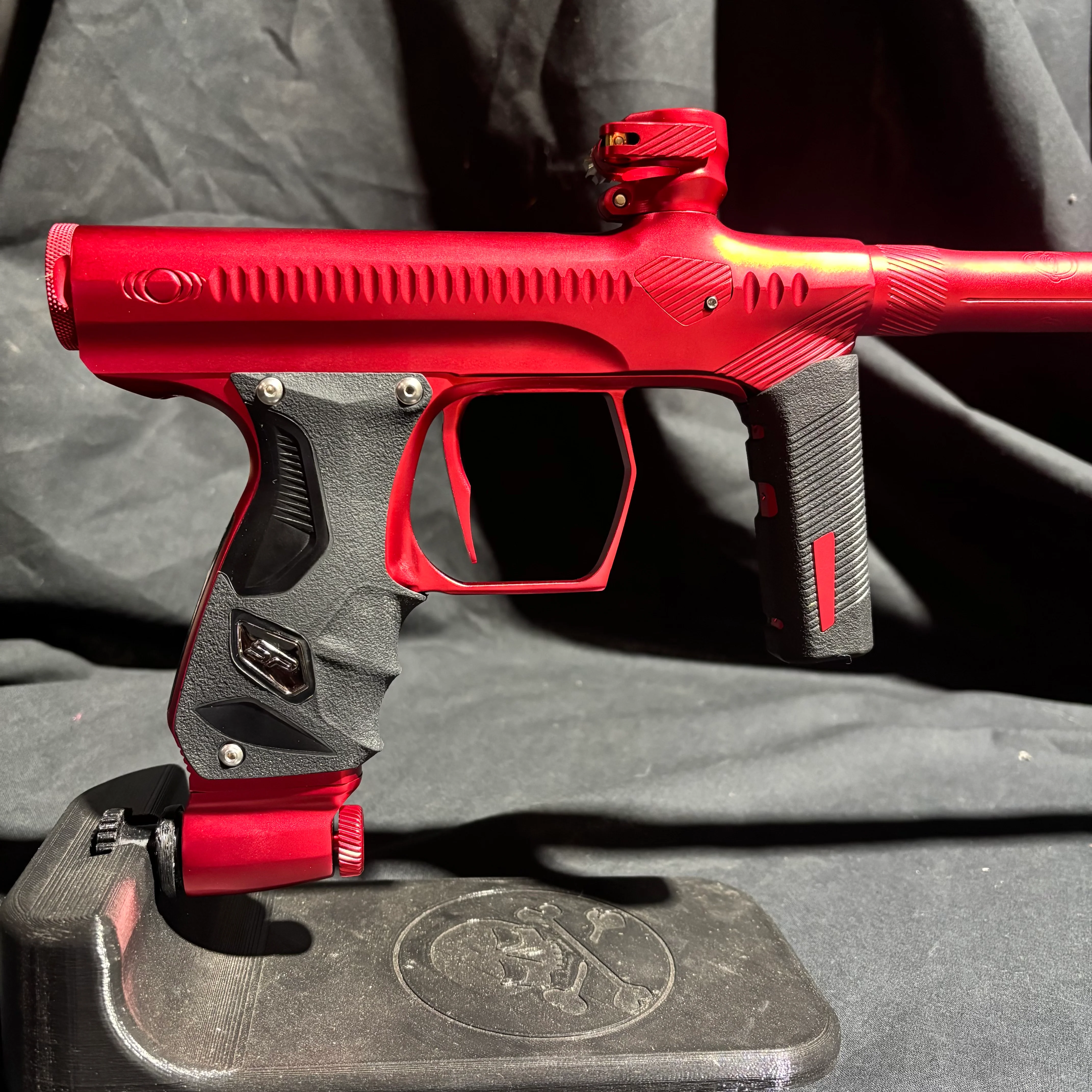 Used Shocker Method ERA Paintball Gun - Red - Image 2