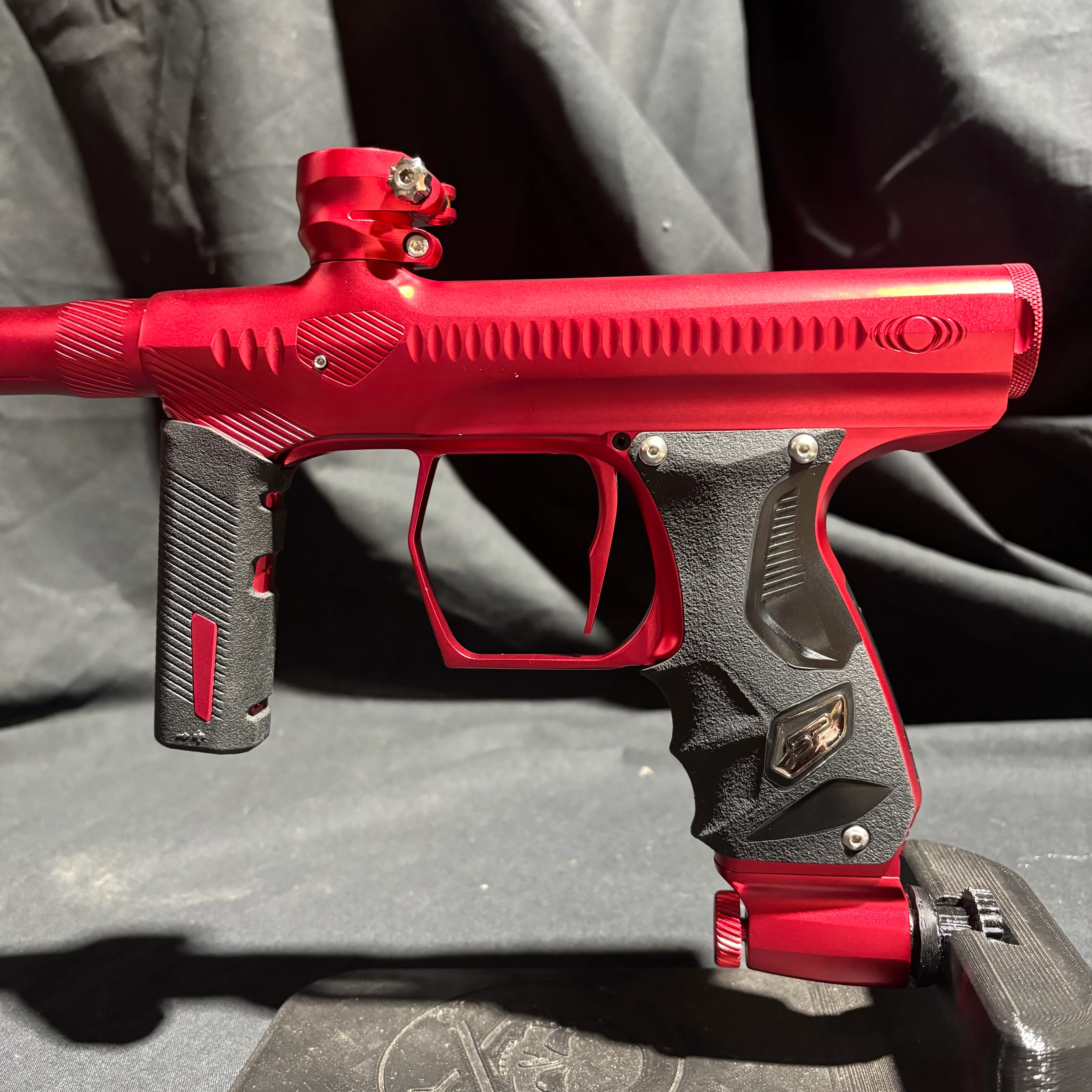 Used Shocker Method ERA Paintball Gun - Red - Image 4