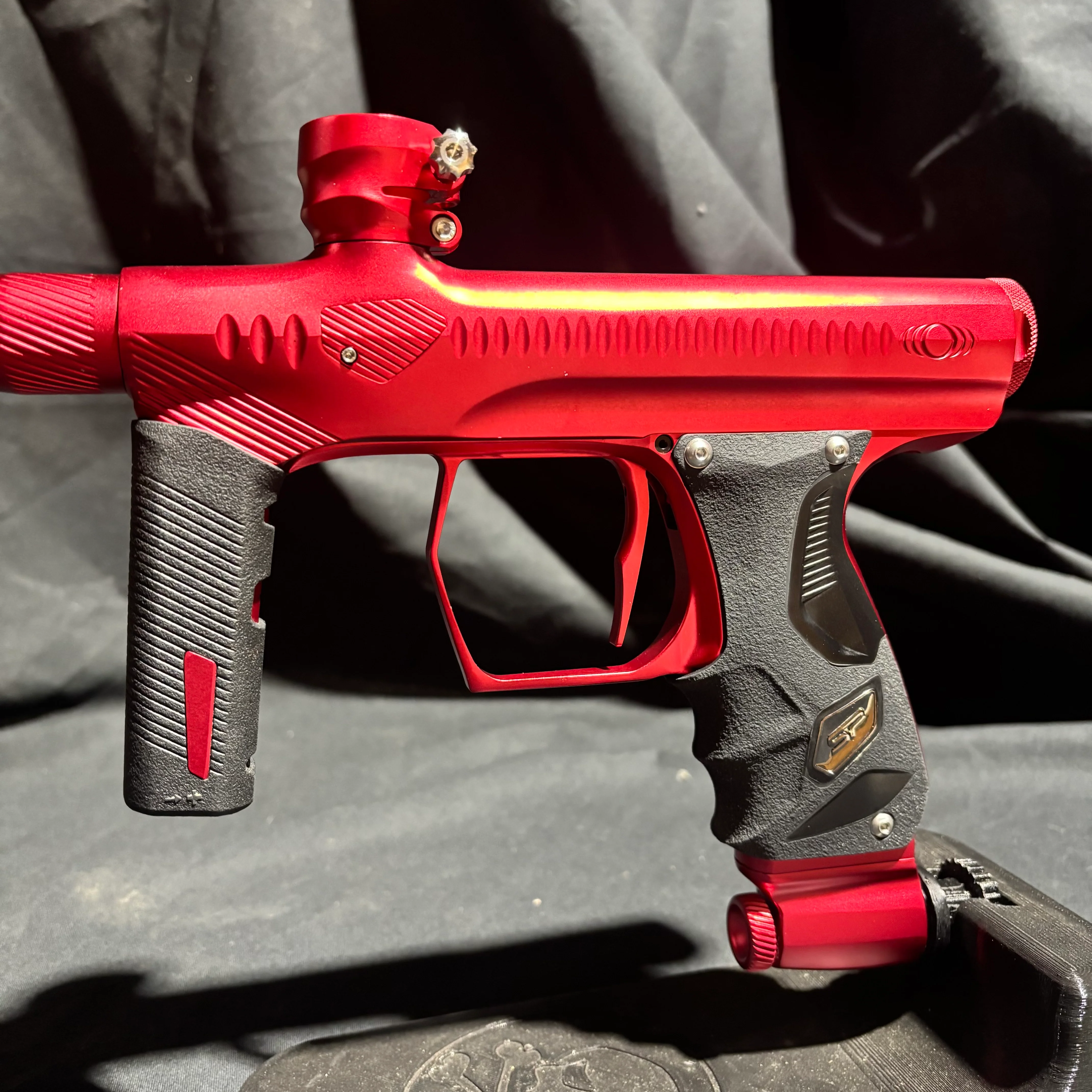 Used Shocker Method ERA Paintball Gun - Red - Image 5