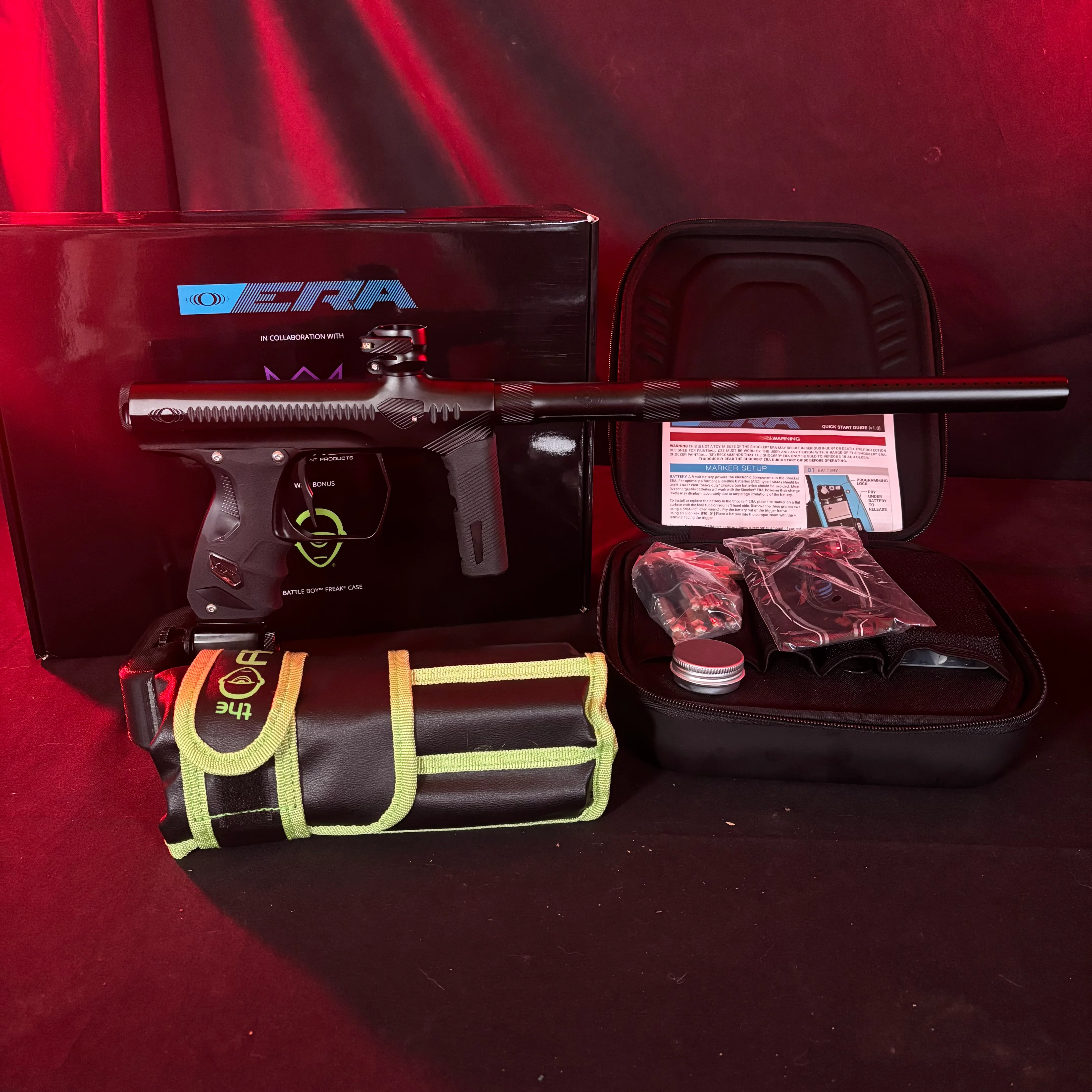 Used Shocker Method ERA Paintball Gun - Black