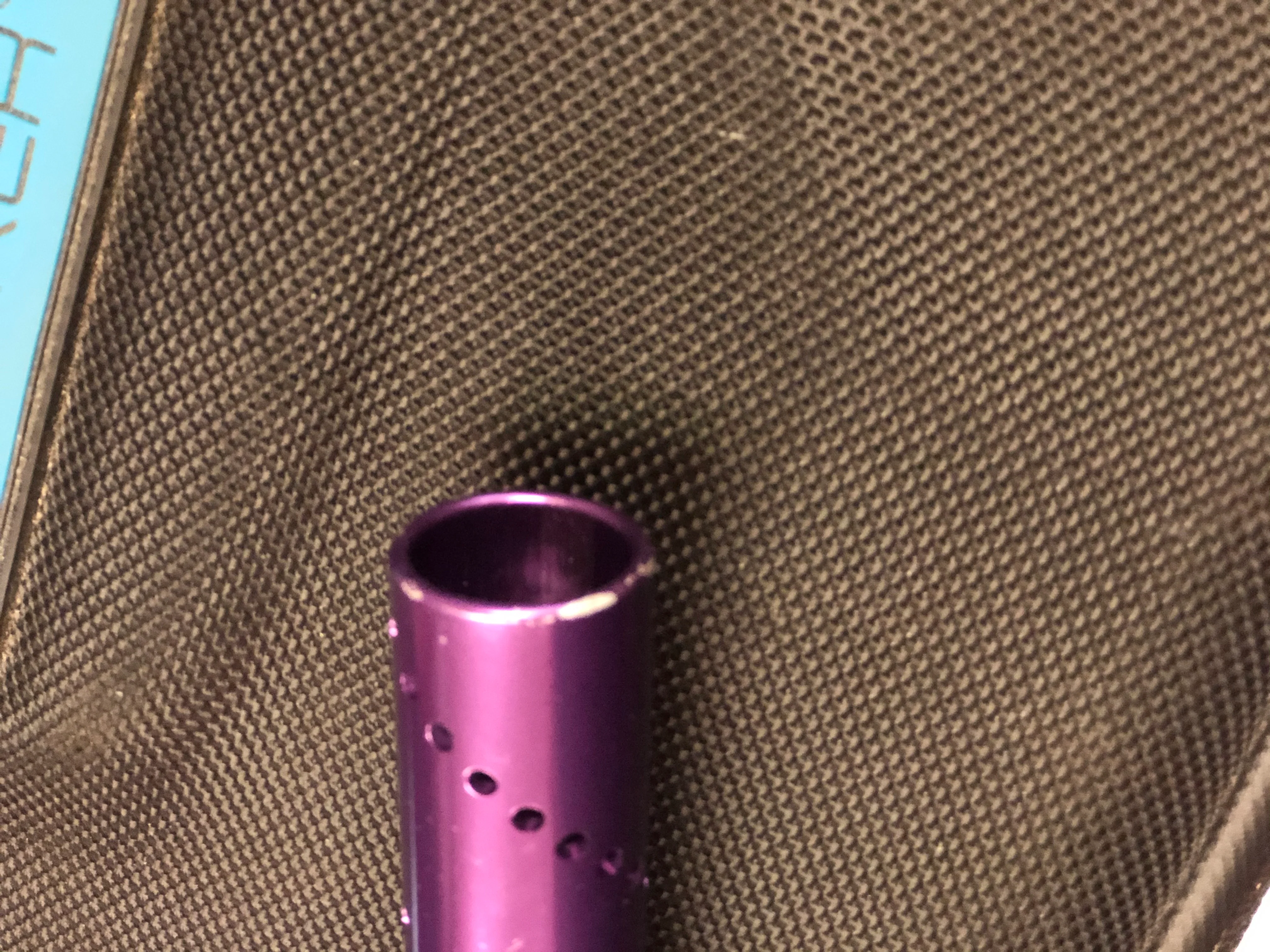 Used Shocker RSX Paintball Gun - Gloss Purple w/ Lime - Image 6