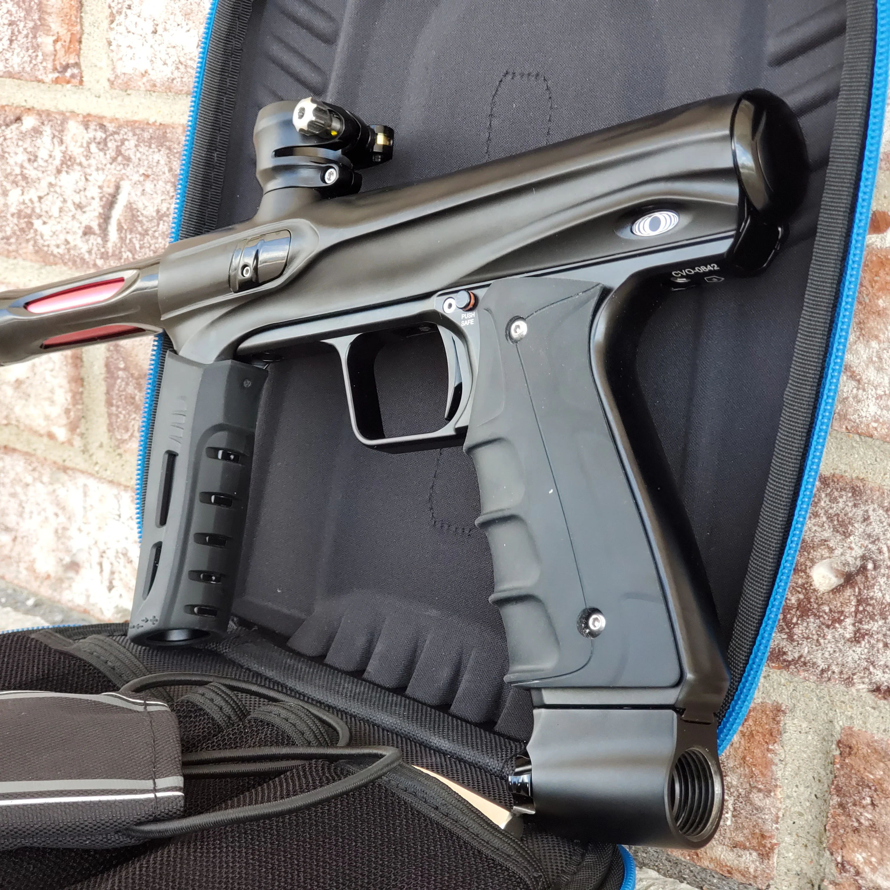 Used Shocker XLS CVO Paintball Gun- Dust Black - Image 3