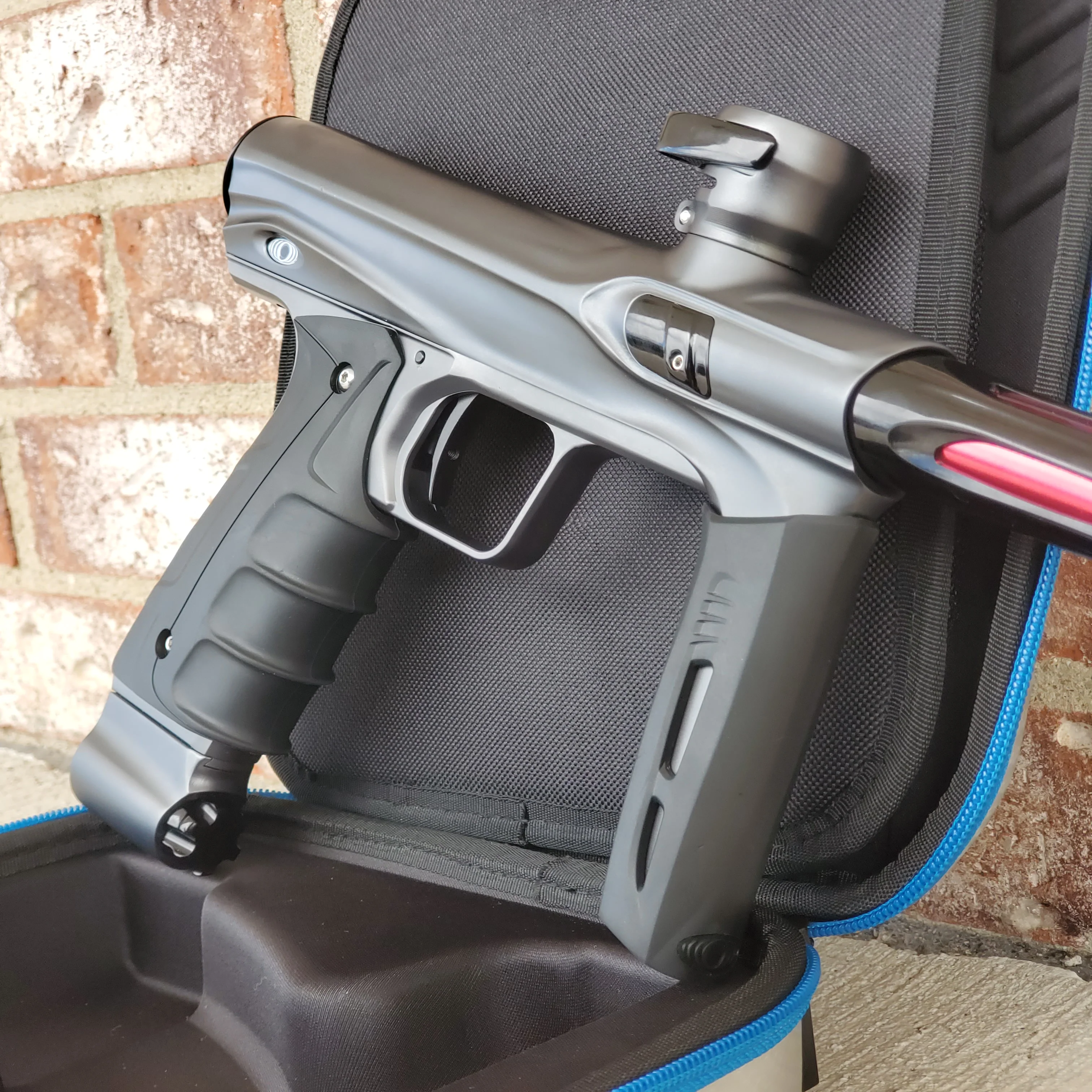 Used Shocker XLS CVO Paintball Gun- Pewter - Image 5
