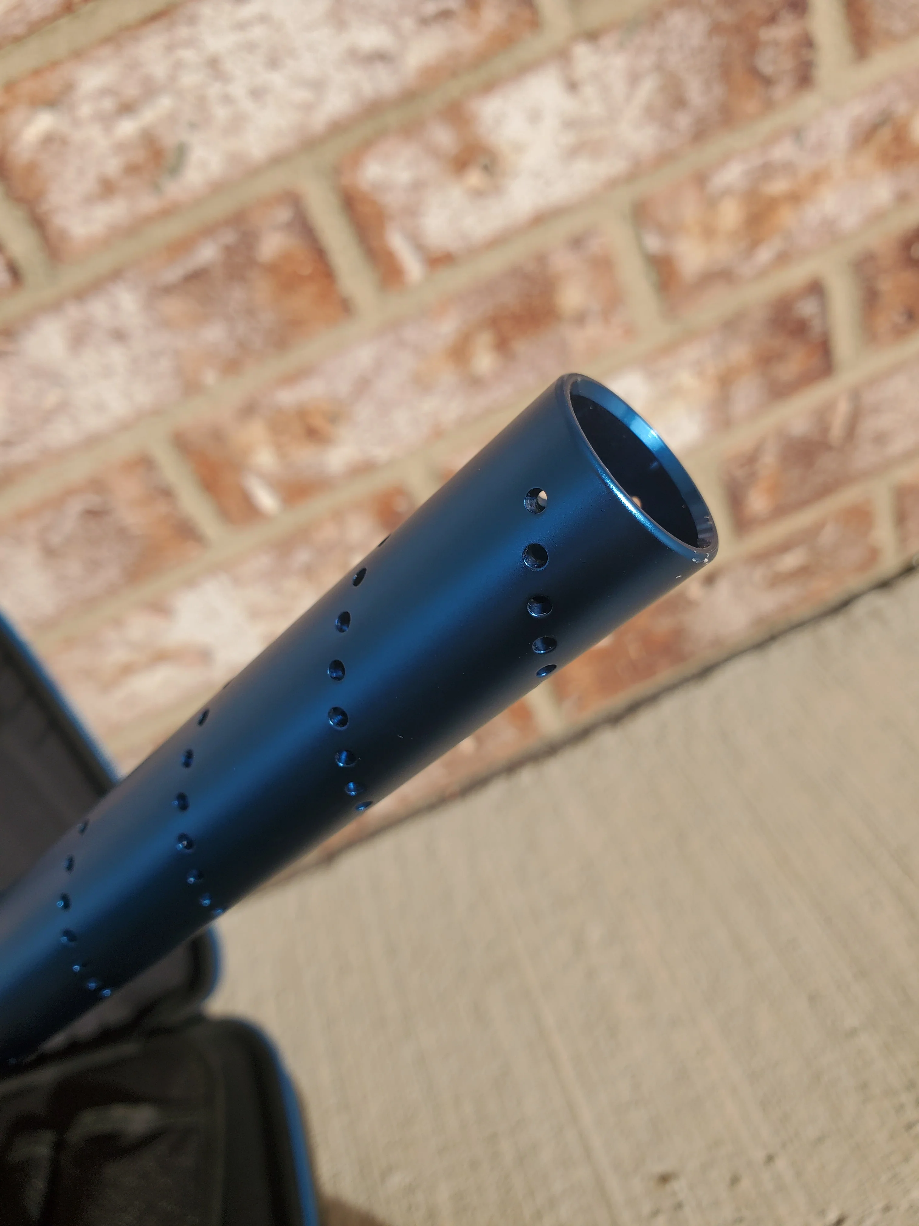 Used Shocker XLS Paintball Gun - Dust Blue - Image 6