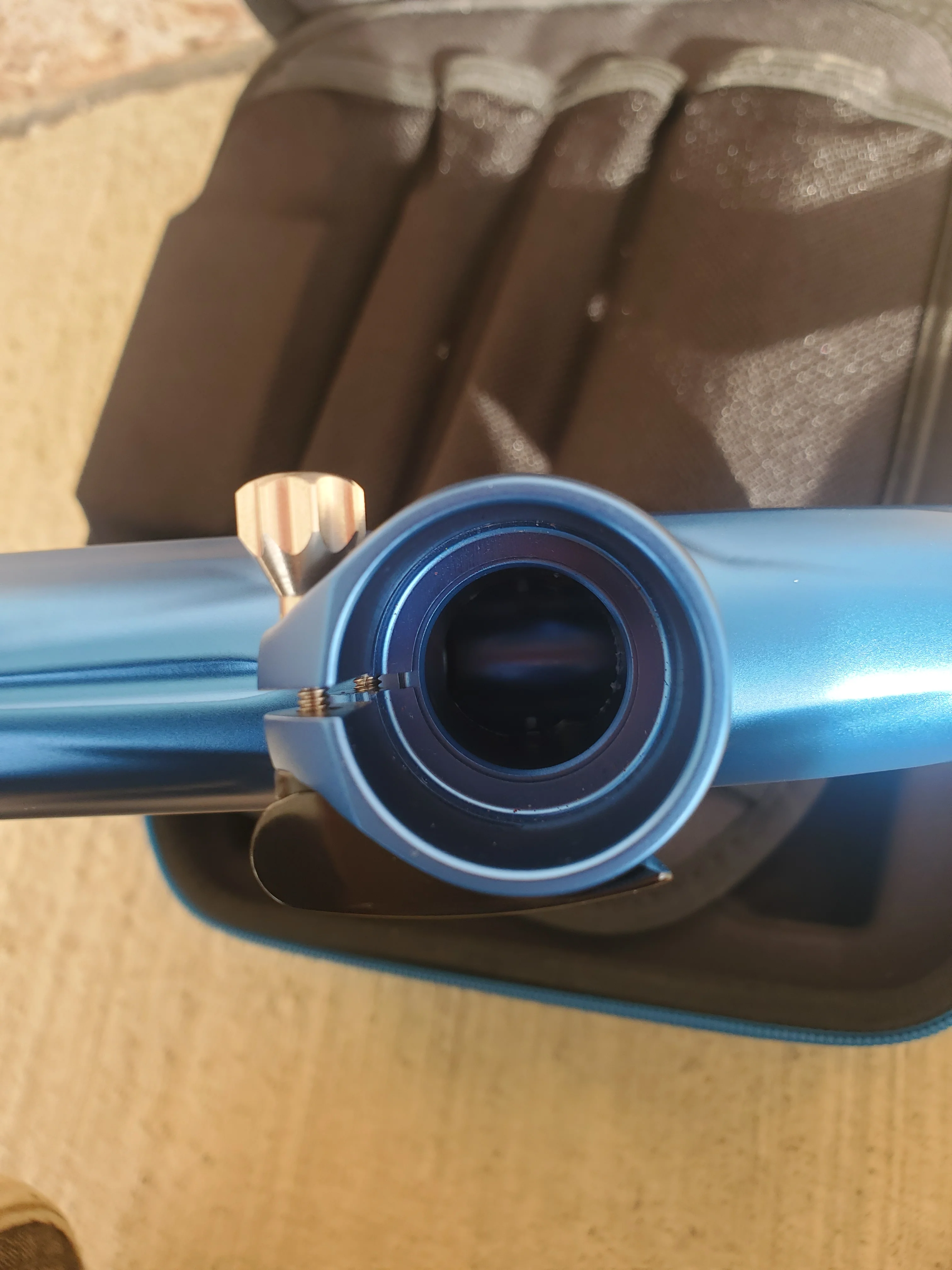 Used Shocker XLS Paintball Gun - Dust Blue - Image 7