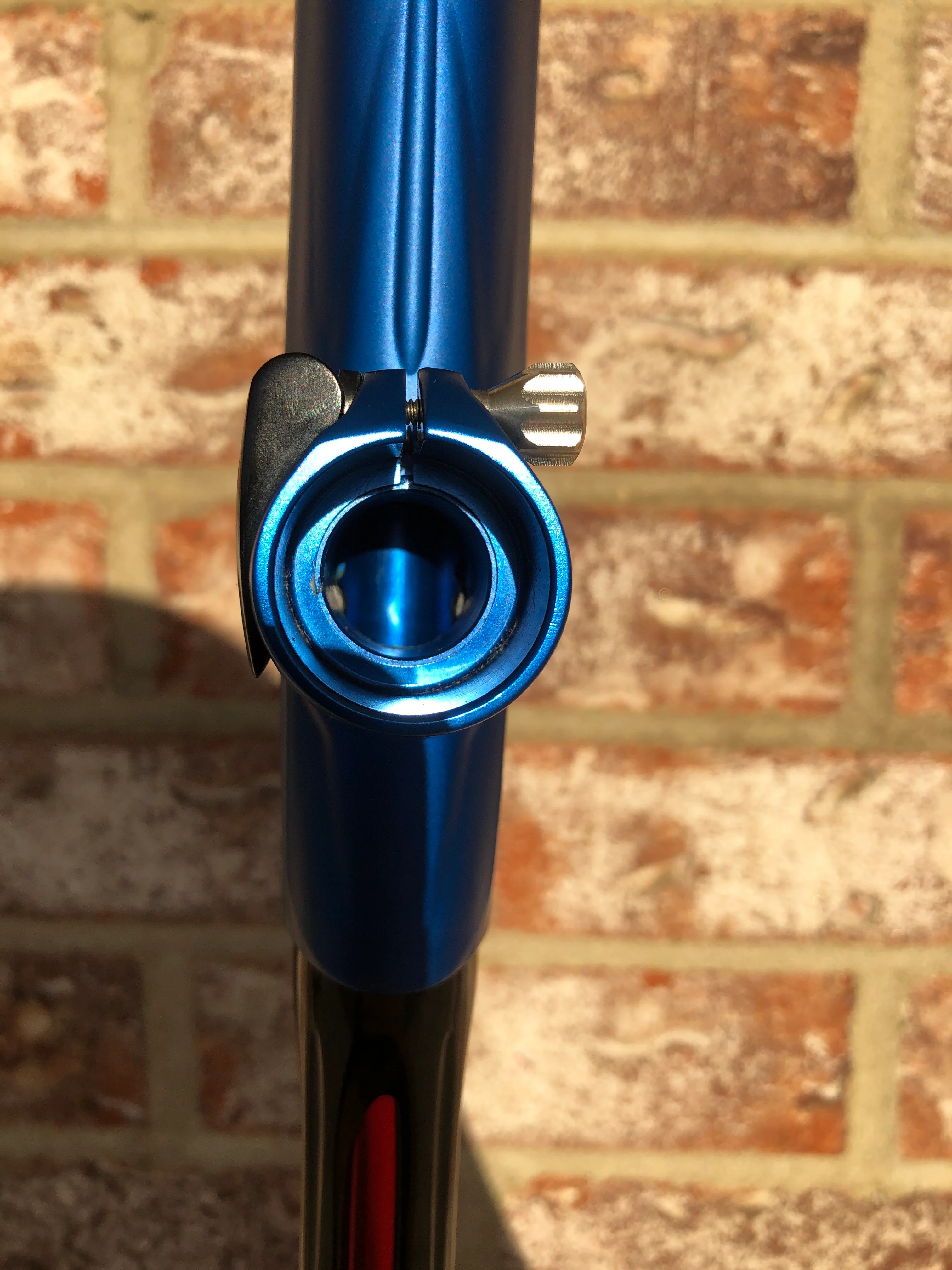 Used Shocker XLS Paintball Gun - Dust Blue - Image 5