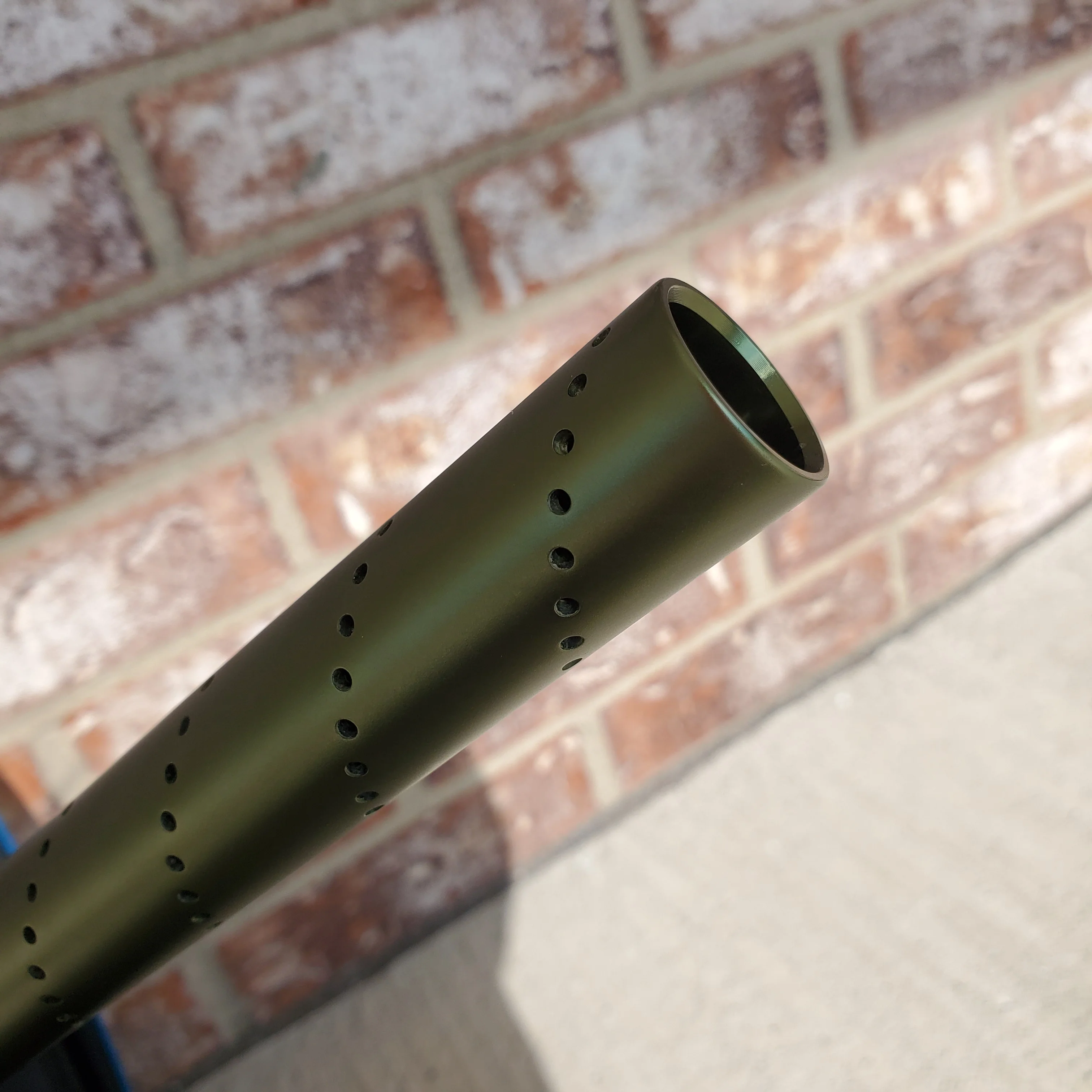 Used Shocker XLS Paintball Gun - Olive - Image 6