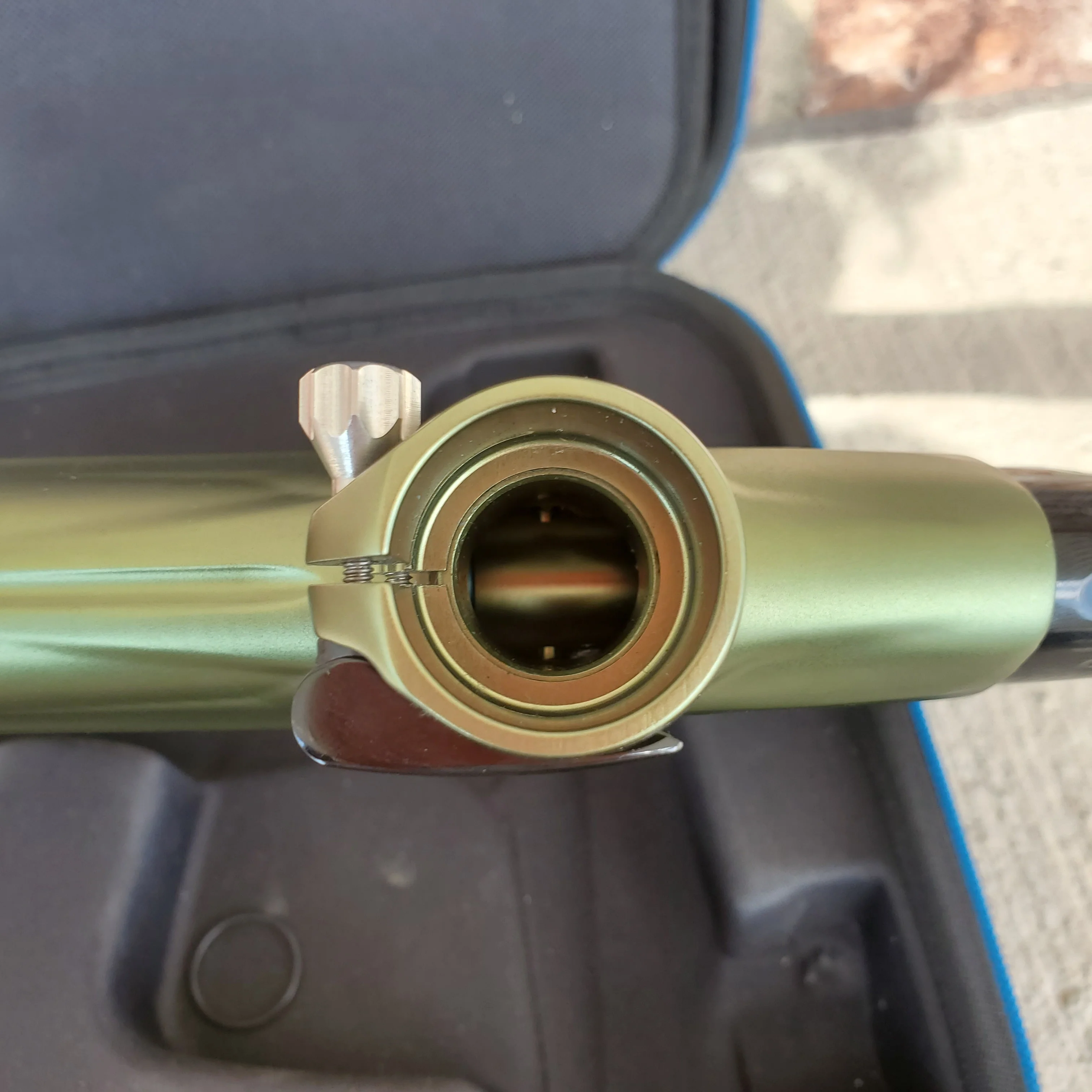 Used Shocker XLS Paintball Gun - Olive - Image 7