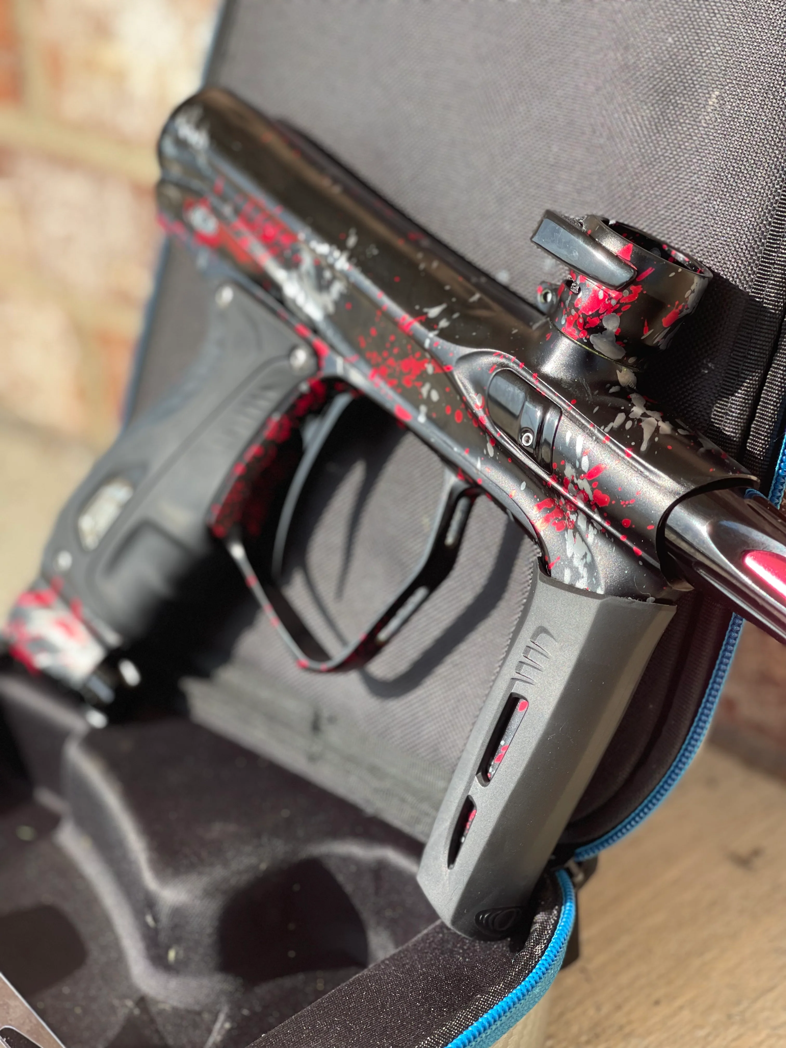 Used Shocker XLS Paintball Gun - Punishers Edition #13 - Image 2