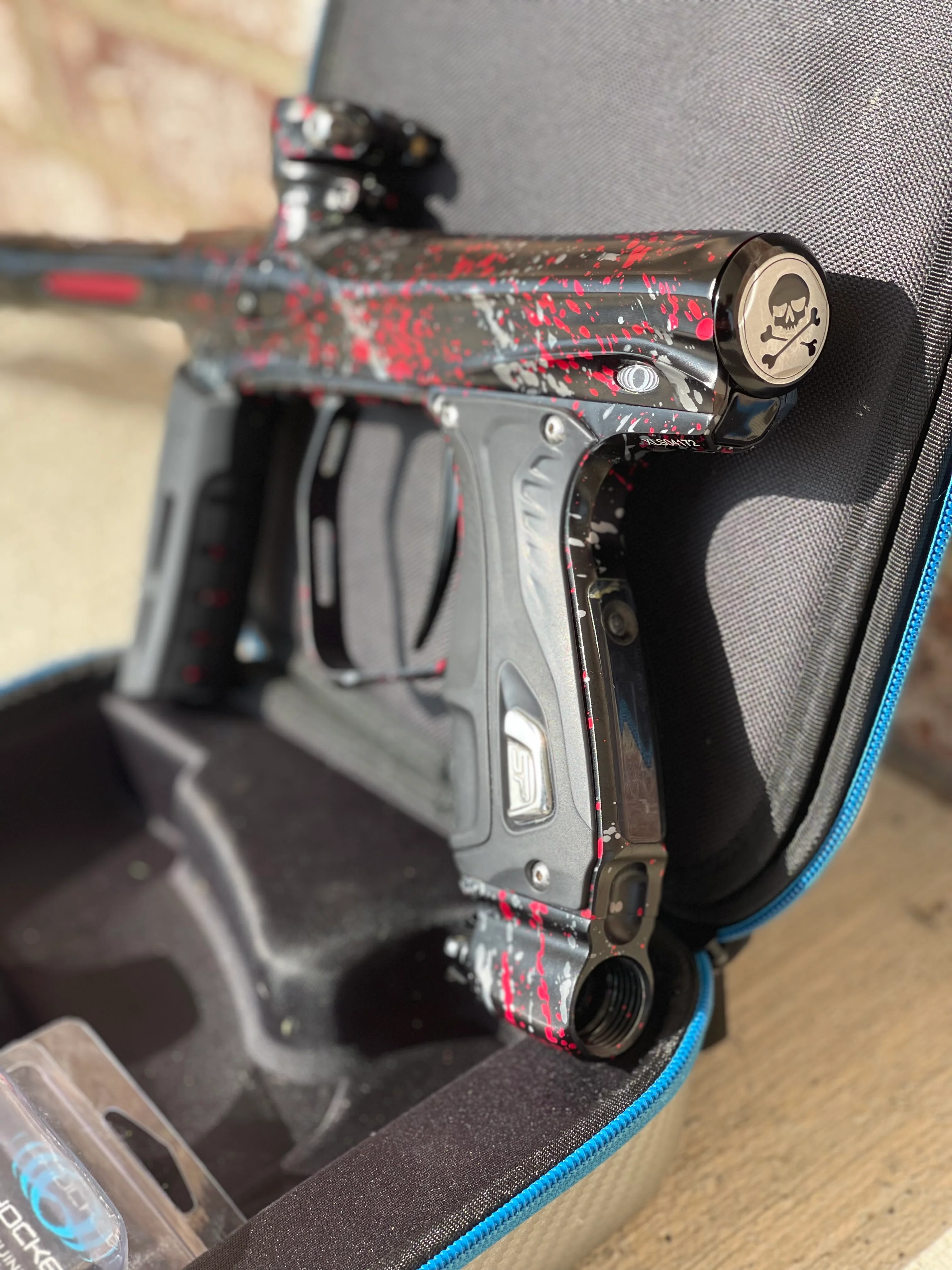 Used Shocker XLS Paintball Gun - Punishers Edition #13 - Image 3