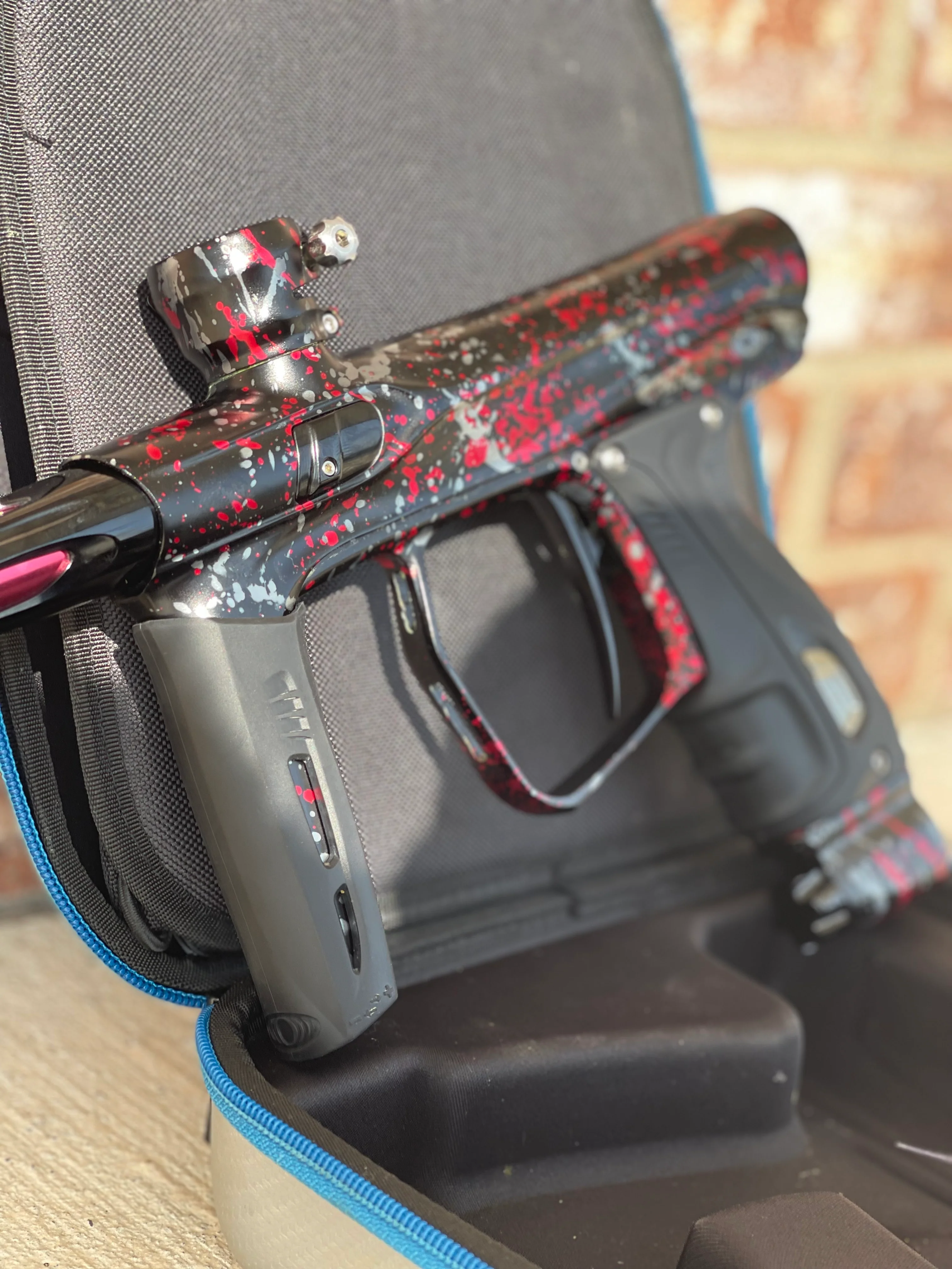 Used Shocker XLS Paintball Gun - Punishers Edition #13 - Image 4