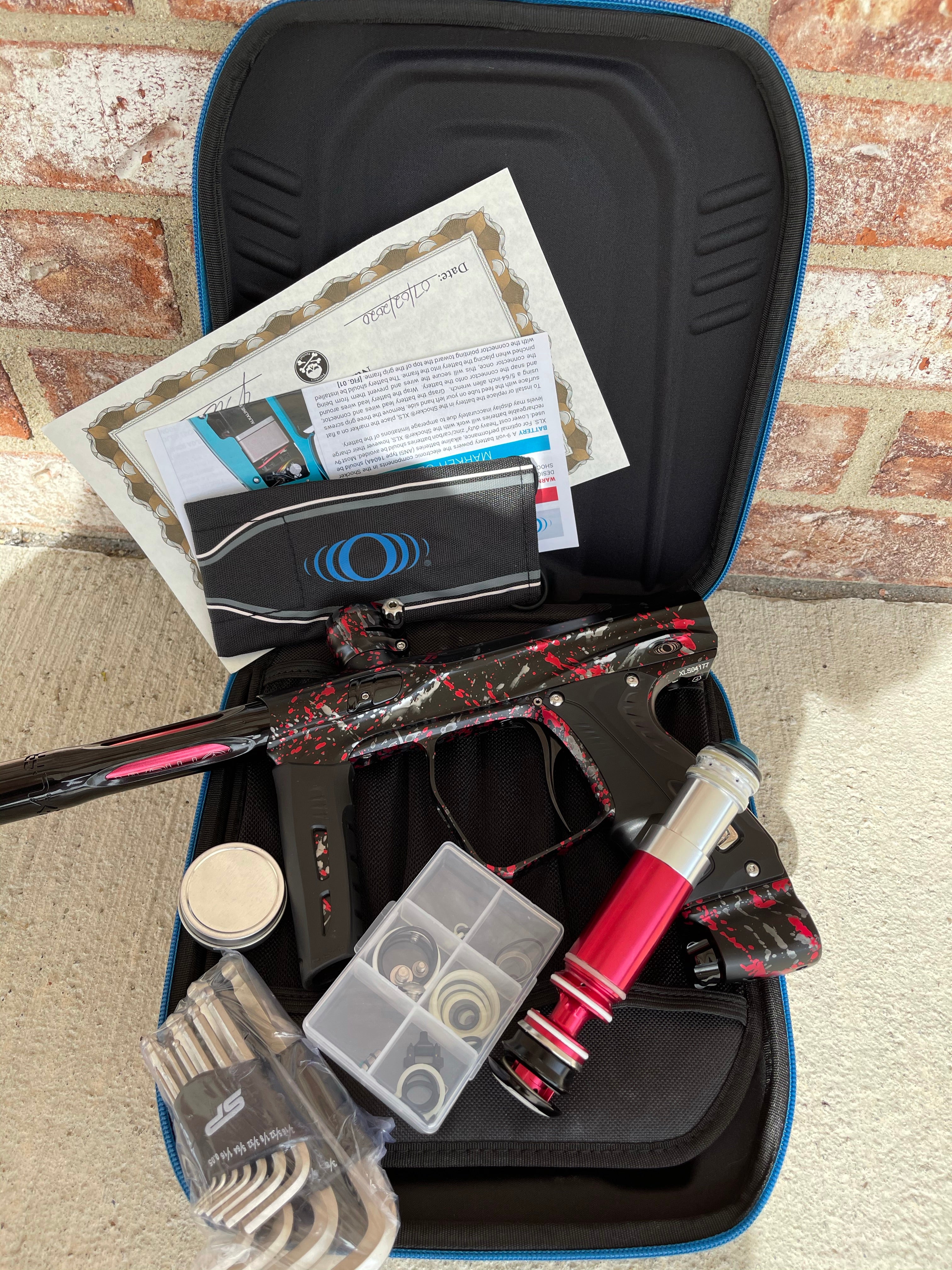 Used Shocker XLS Paintball Gun - Punishers Edition #14 - Image 5