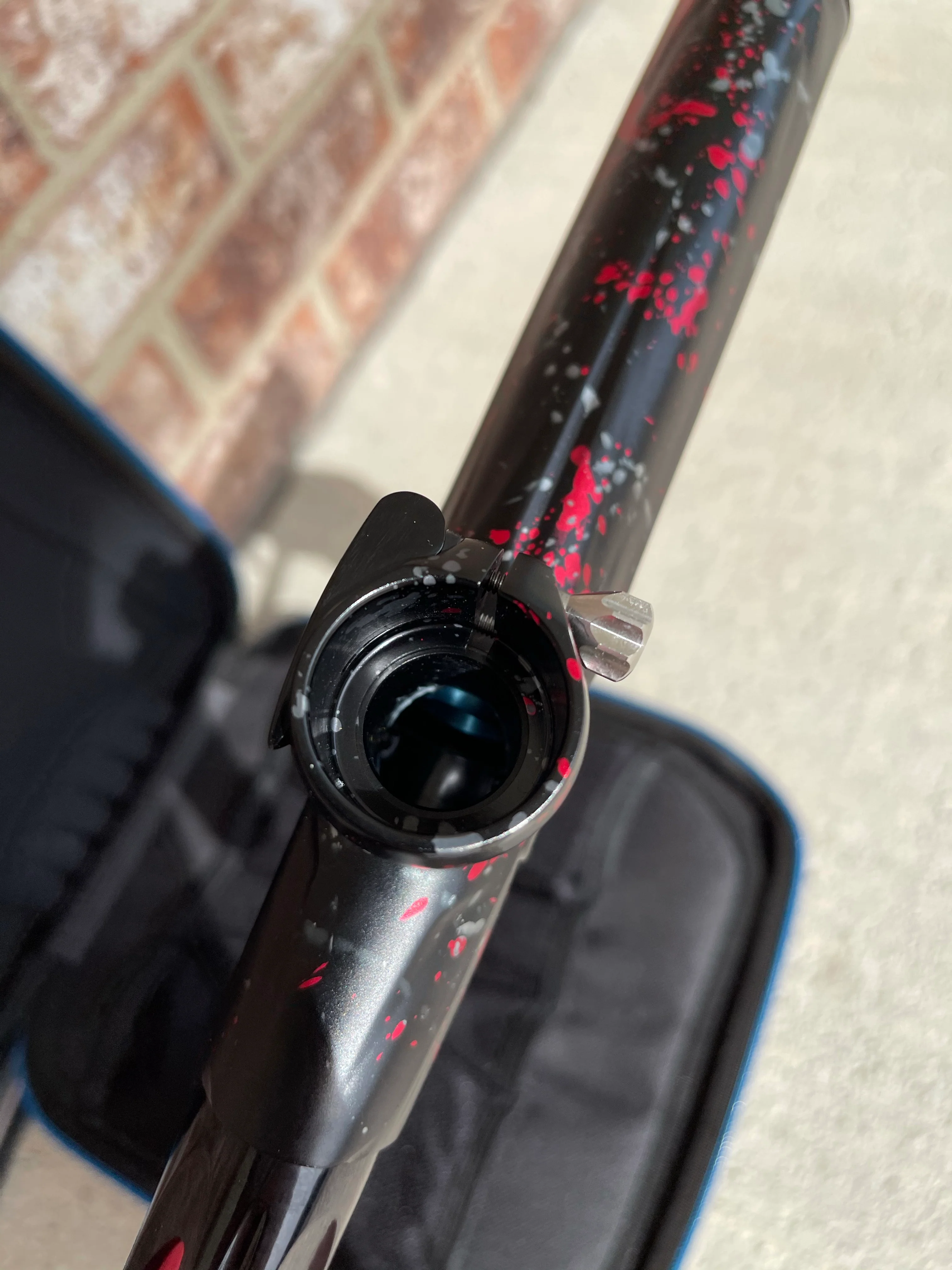 Used Shocker XLS Paintball Gun - Punishers Edition #14 - Image 6