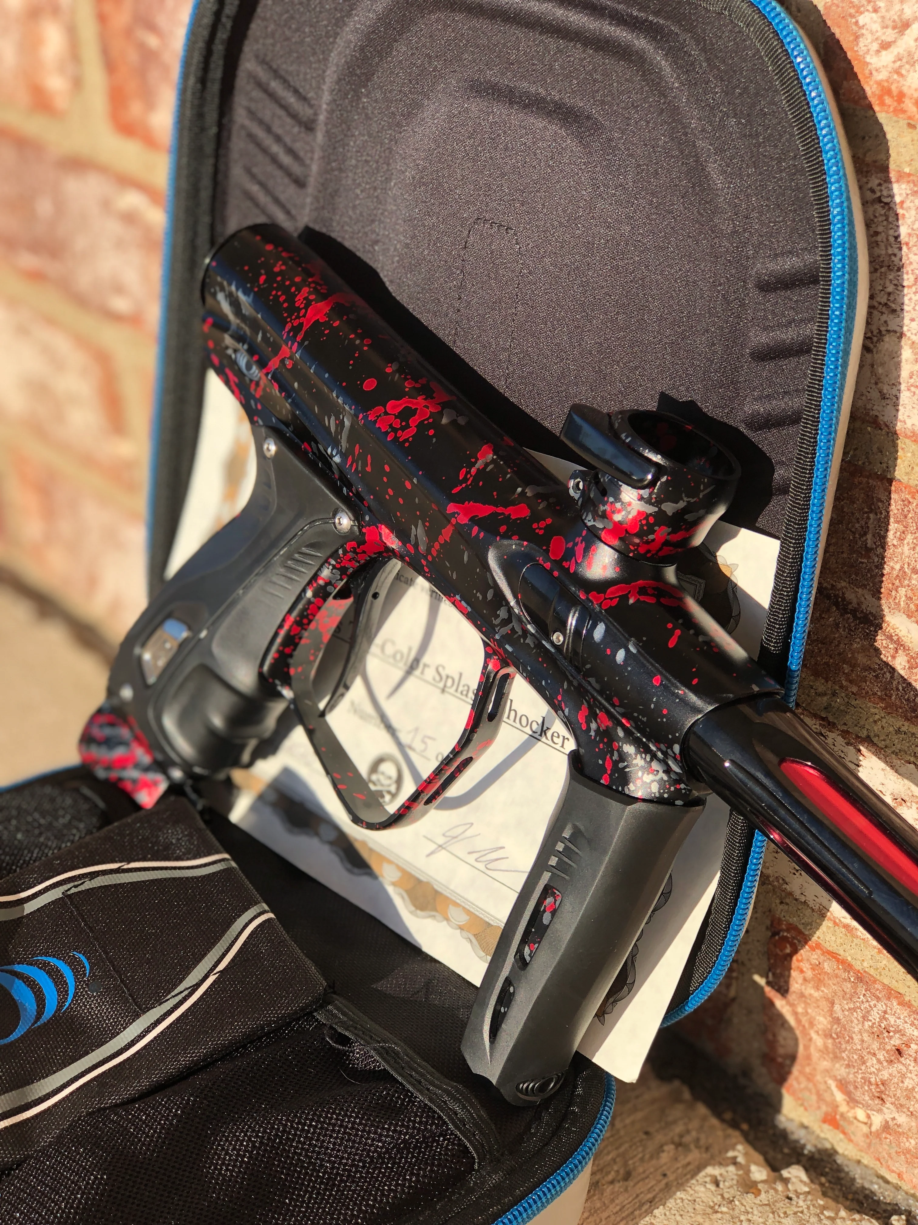 Used Shocker XLS Paintball Gun - Punishers Edition #15 - Image 2