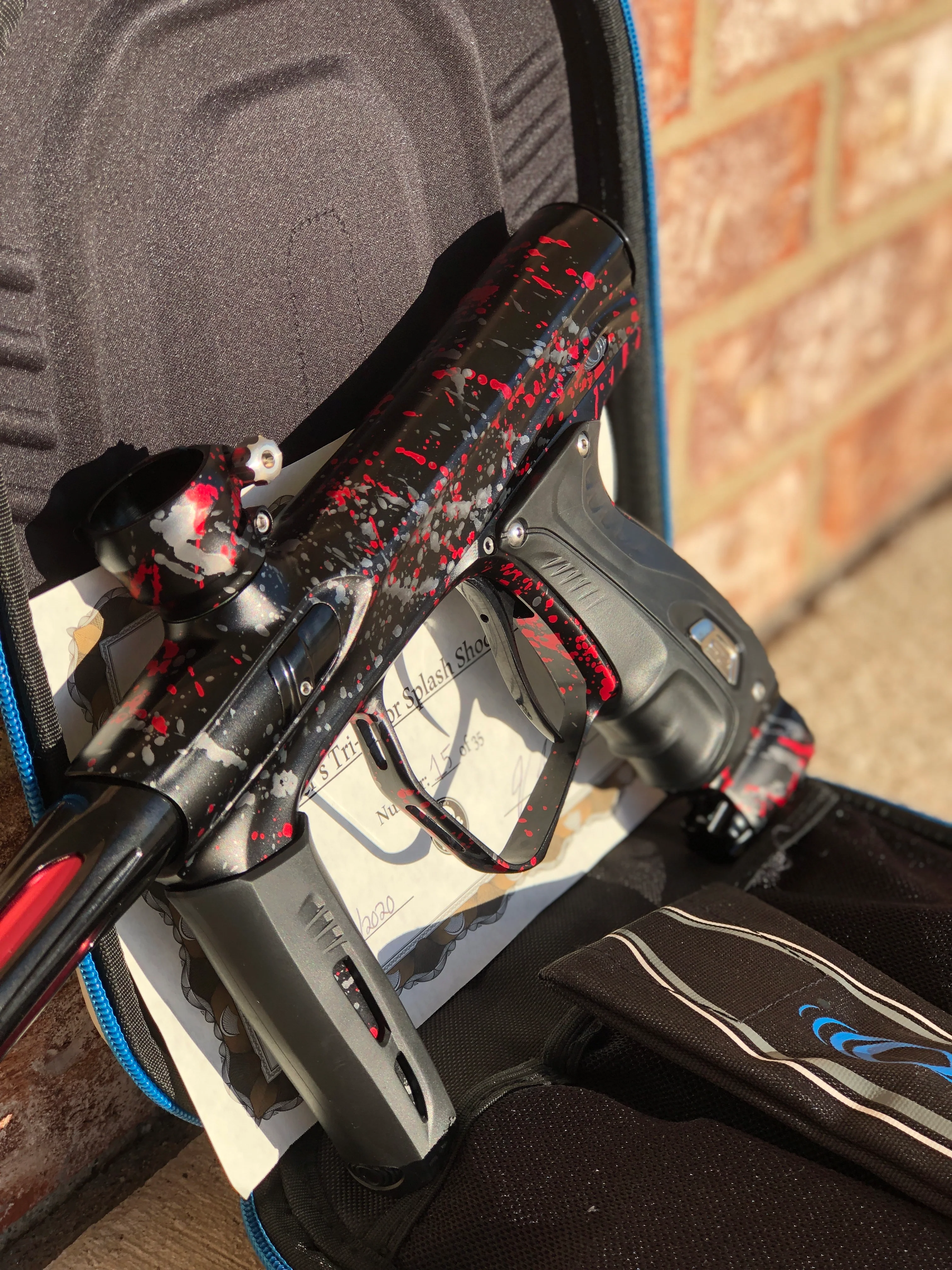 Used Shocker XLS Paintball Gun - Punishers Edition #15 - Image 4